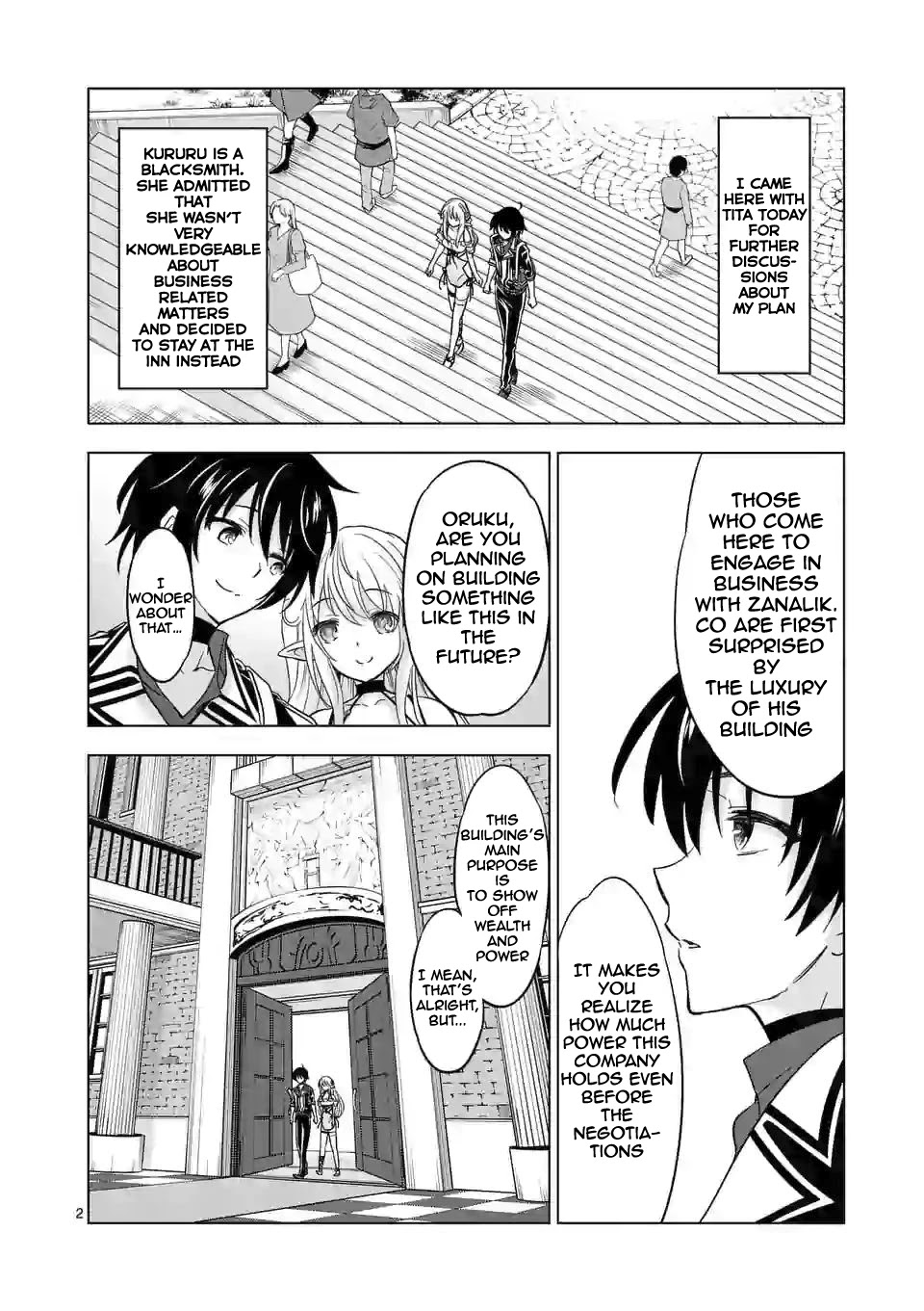 Shijou Saikyou Orc-san no Tanoshii Tanetsuke Harem Zukuri Chapter 42 page 3 - Chapter 42: It isn't true that the blue mountains are a royal gift