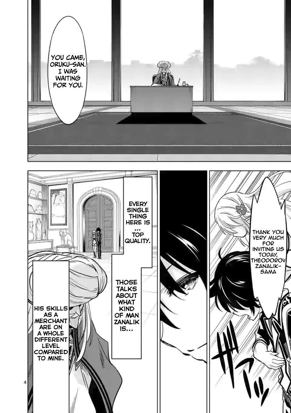 Shijou Saikyou Orc-san no Tanoshii Tanetsuke Harem Zukuri Chapter 42 page 5 - Chapter 42: It isn't true that the blue mountains are a royal gift