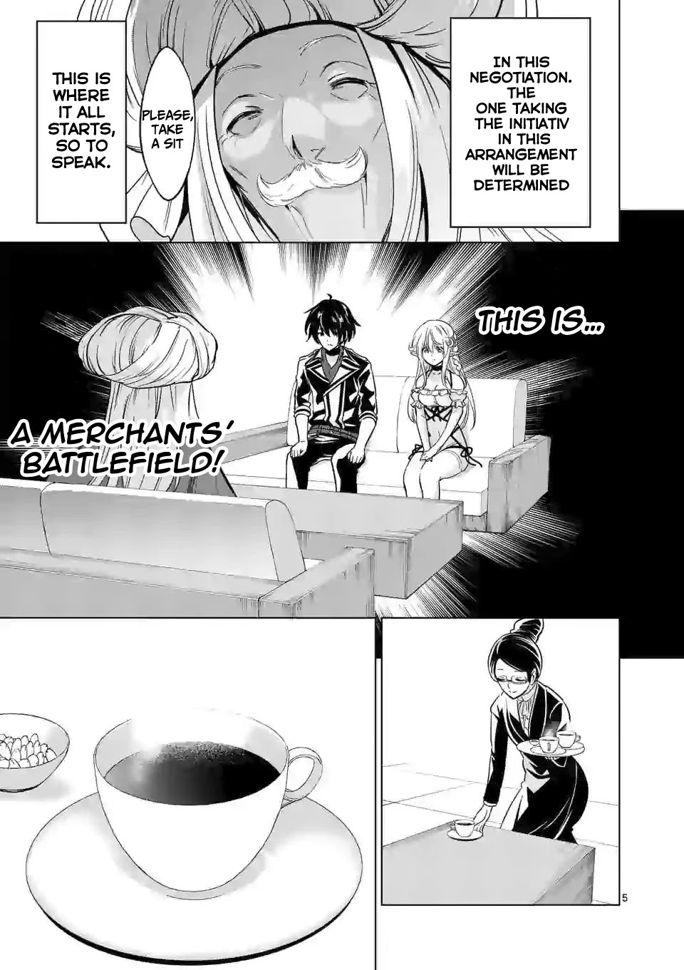 Shijou Saikyou Orc-san no Tanoshii Tanetsuke Harem Zukuri Chapter 42 page 6 - Chapter 42: It isn't true that the blue mountains are a royal gift