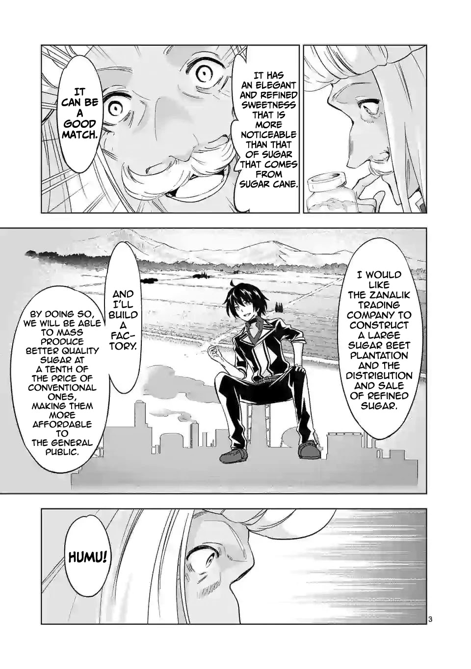 Shijou Saikyou Orc-san no Tanoshii Tanetsuke Harem Zukuri Chapter 44 page 4 - Chapter 44: Sugar is very addictive. In other words, It's money
