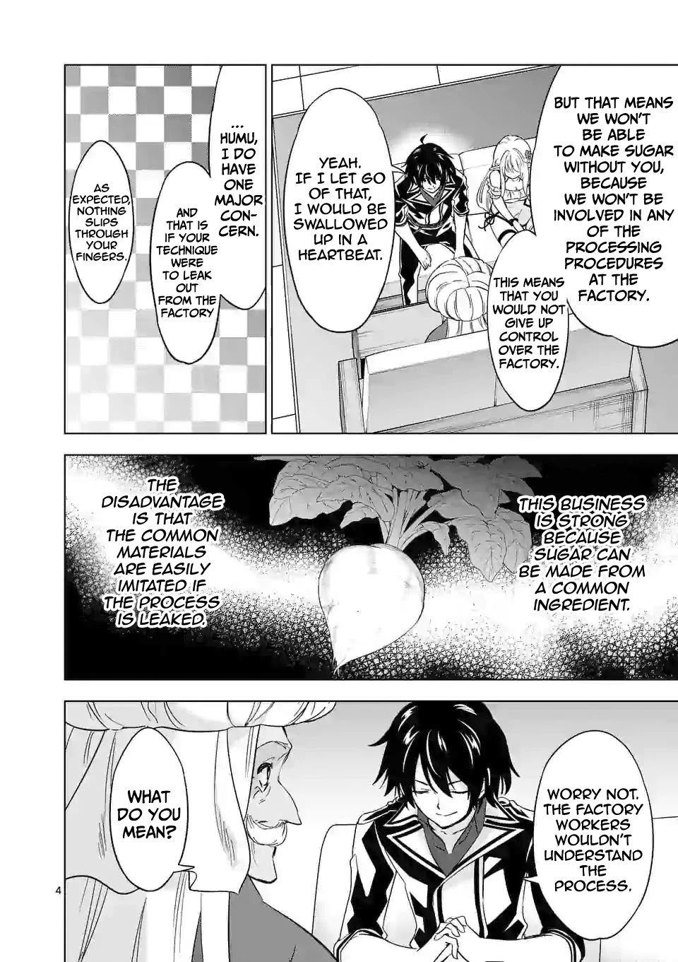 Shijou Saikyou Orc-san no Tanoshii Tanetsuke Harem Zukuri Chapter 44 page 5 - Chapter 44: Sugar is very addictive. In other words, It's money