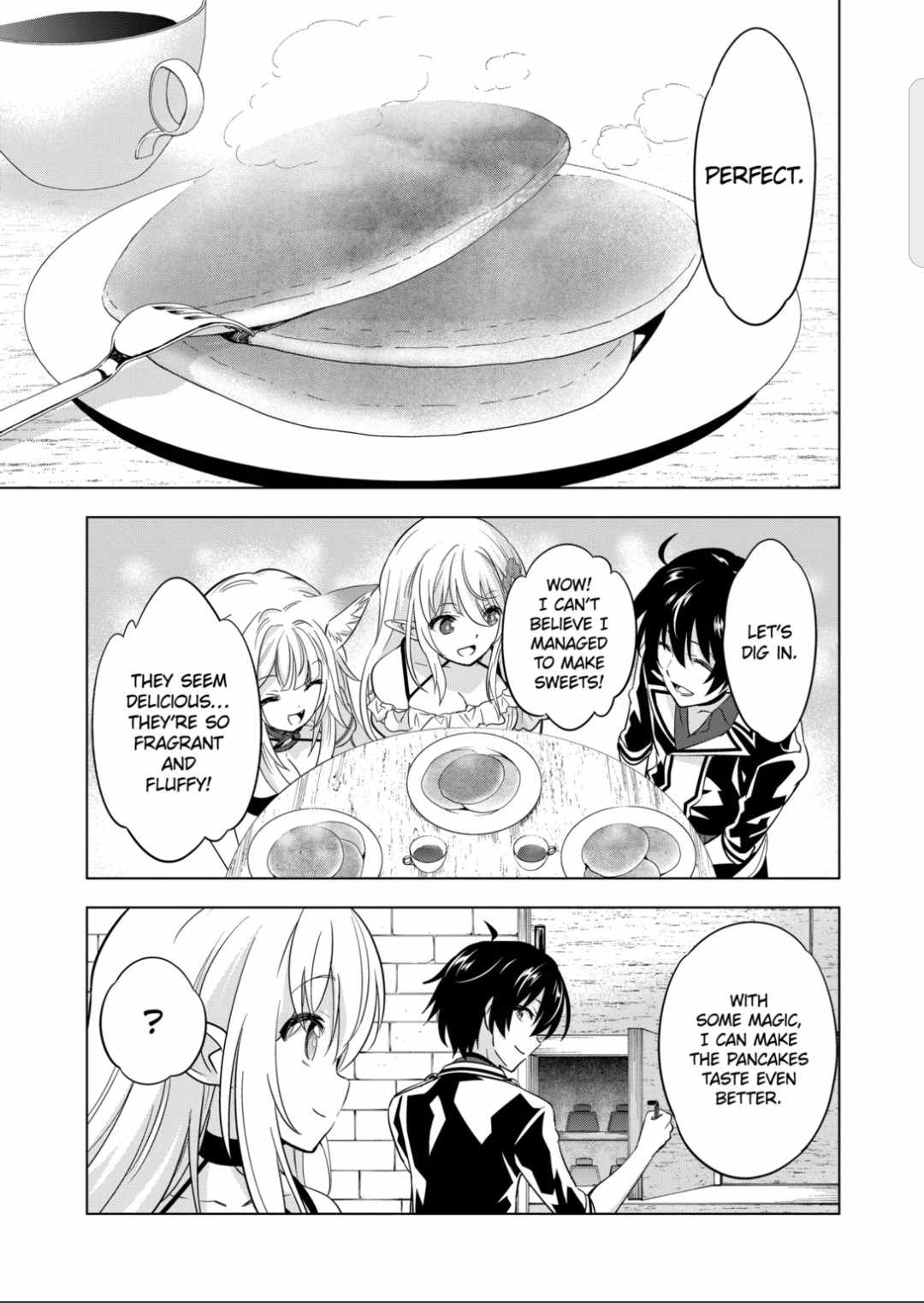 Shijou Saikyou Orc-san no Tanoshii Tanetsuke Harem Zukuri Chapter 45 page 3 - Chapter 45: The way to a girl's heart is sweets!