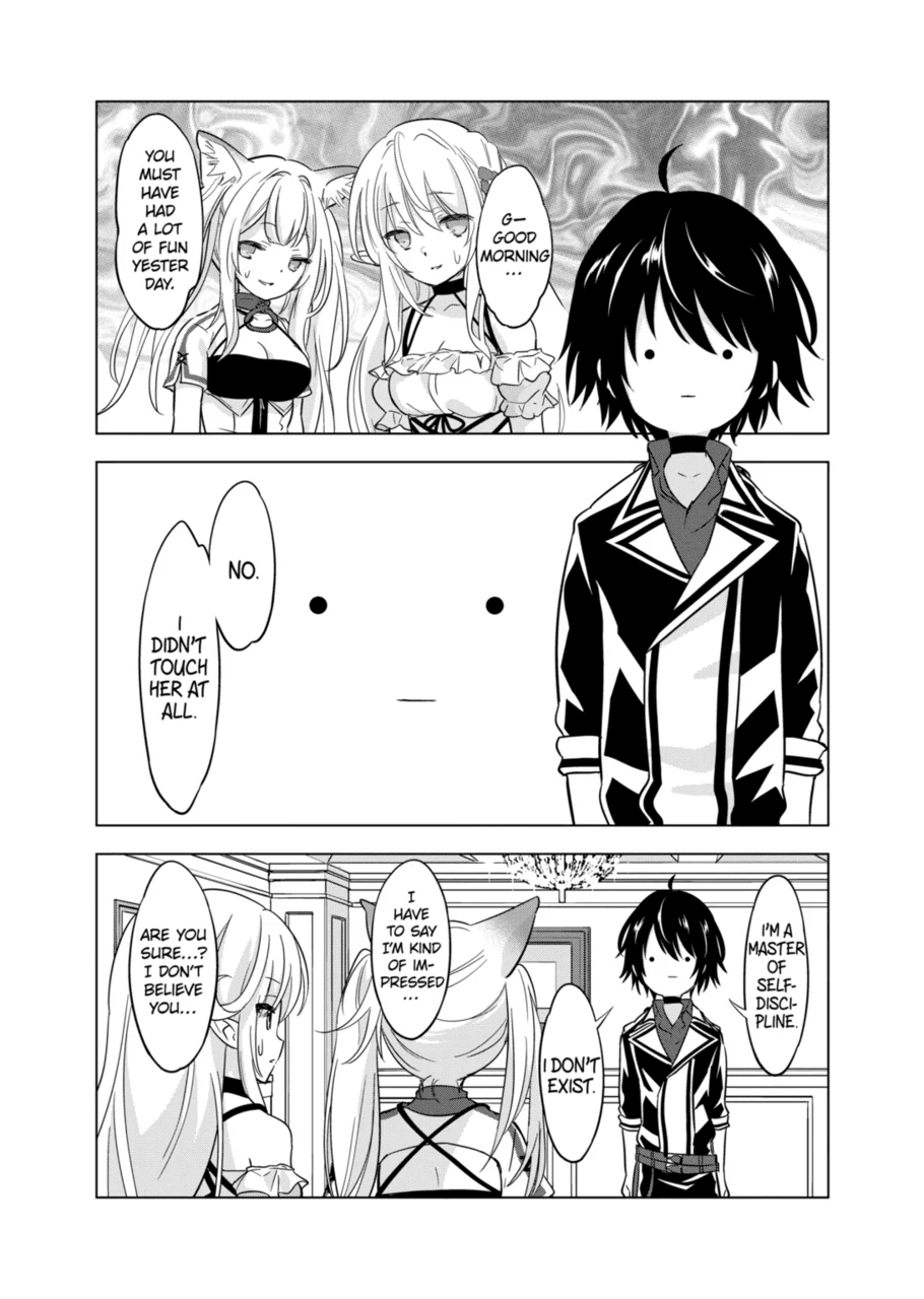 Shijou Saikyou Orc-san no Tanoshii Tanetsuke Harem Zukuri Chapter 49 page 20 - Chapter 49: If you are a guy who doesn't touch your little sister when she sneaks into your bed for sex, you probably have erectile dysfunction