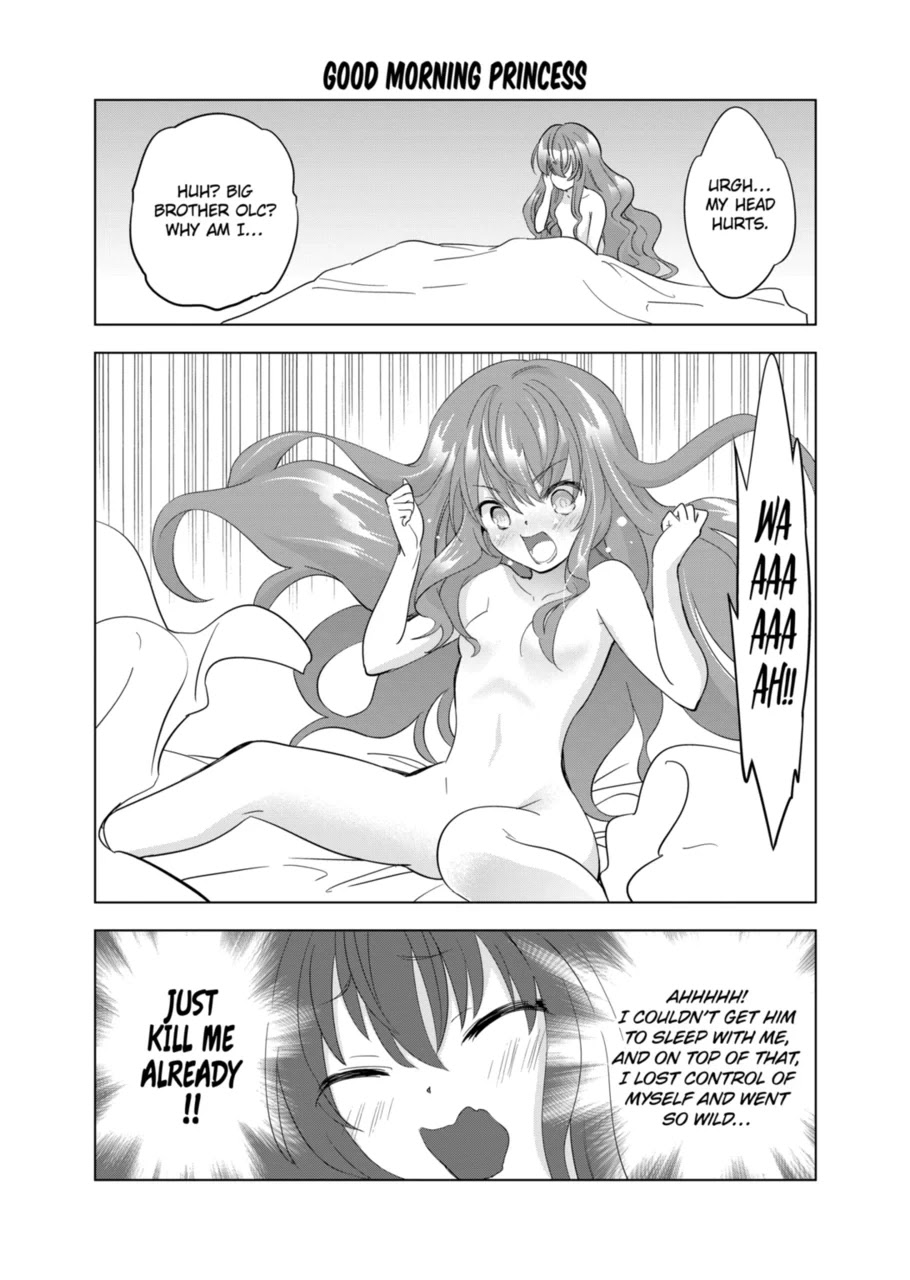 Shijou Saikyou Orc-san no Tanoshii Tanetsuke Harem Zukuri Chapter 49 page 22 - Chapter 49: If you are a guy who doesn't touch your little sister when she sneaks into your bed for sex, you probably have erectile dysfunction