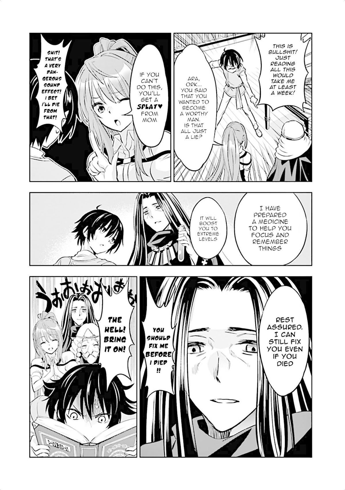 Shijou Saikyou Orc-san no Tanoshii Tanetsuke Harem Zukuri Chapter 5 page 6 - Chapter 5: Training ends and then