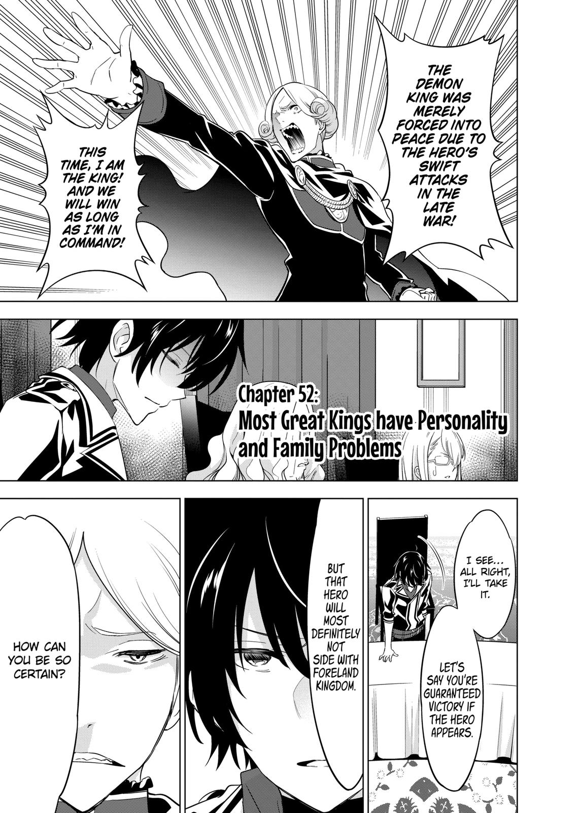 Shijou Saikyou Orc-san no Tanoshii Tanetsuke Harem Zukuri Chapter 52 page 1 - Chapter 52