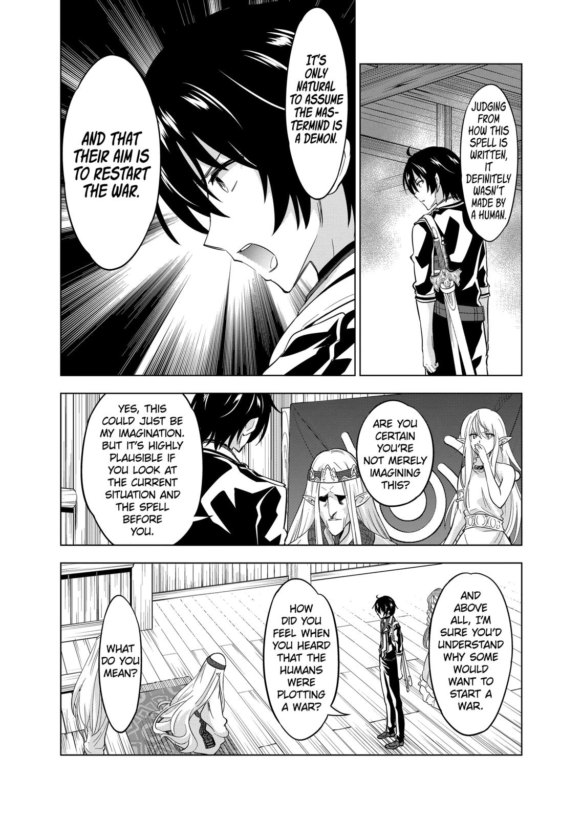 Shijou Saikyou Orc-san no Tanoshii Tanetsuke Harem Zukuri Chapter 54 page 10 - Chapter 54