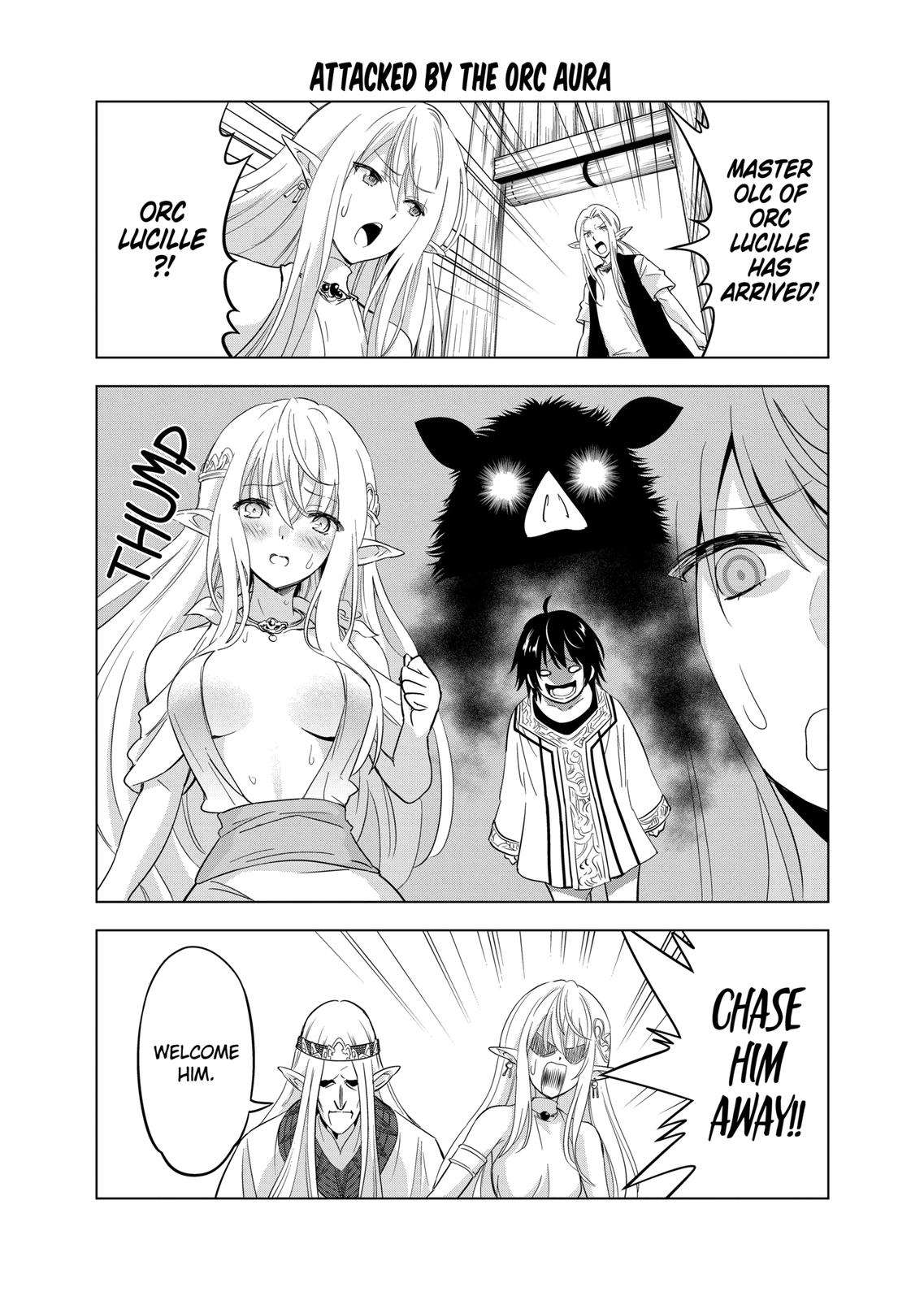 Shijou Saikyou Orc-san no Tanoshii Tanetsuke Harem Zukuri Chapter 54 page 13 - Chapter 54