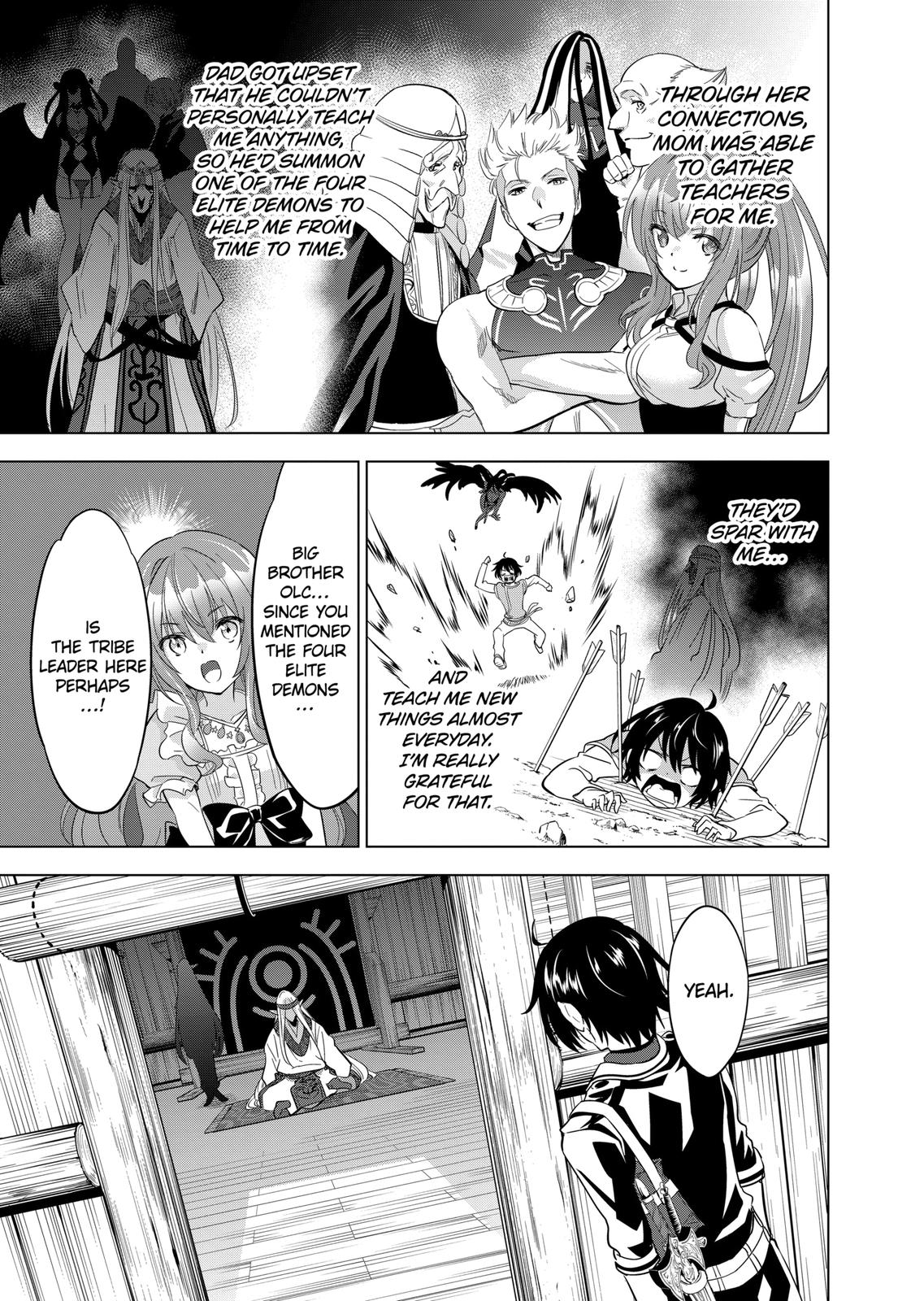 Shijou Saikyou Orc-san no Tanoshii Tanetsuke Harem Zukuri Chapter 54 page 3 - Chapter 54