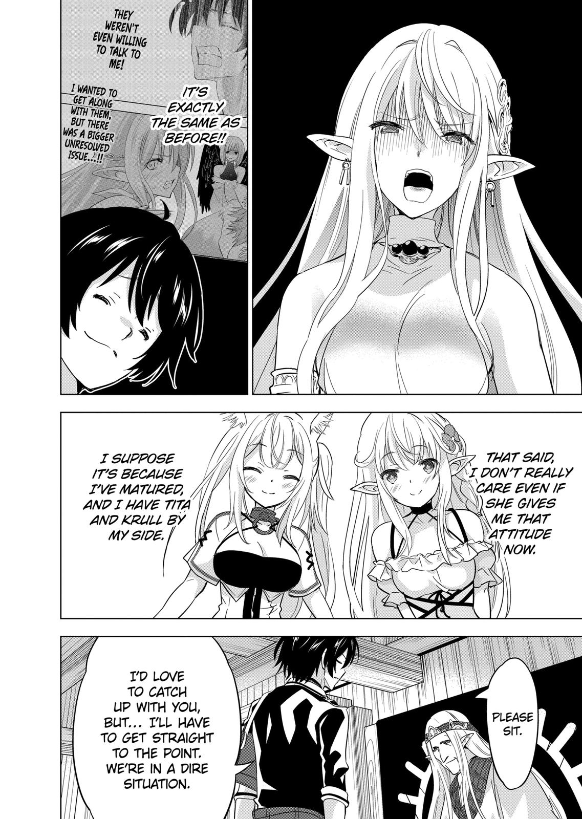Shijou Saikyou Orc-san no Tanoshii Tanetsuke Harem Zukuri Chapter 54 page 6 - Chapter 54