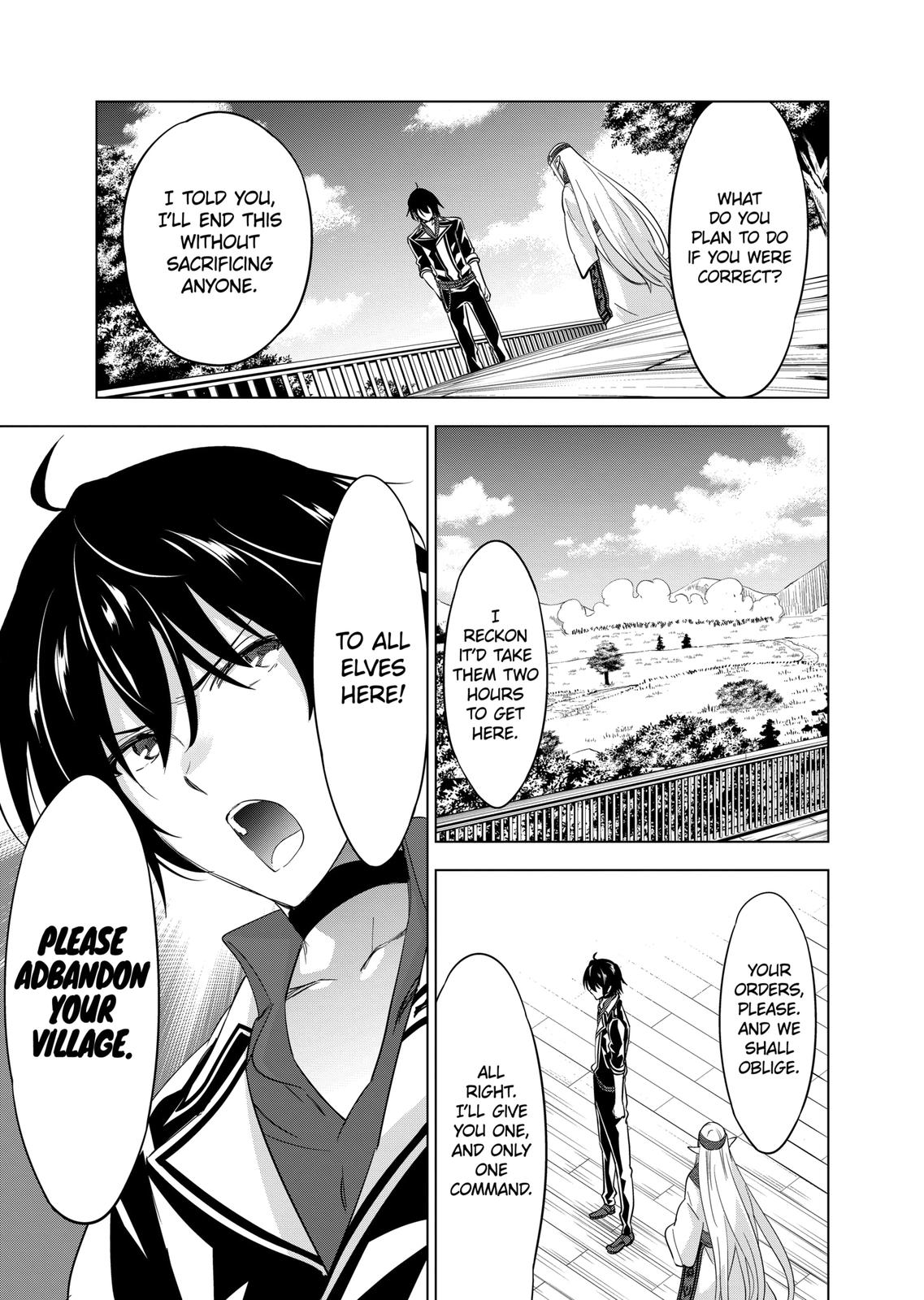 Shijou Saikyou Orc-san no Tanoshii Tanetsuke Harem Zukuri Chapter 55 page 7 - Chapter 55