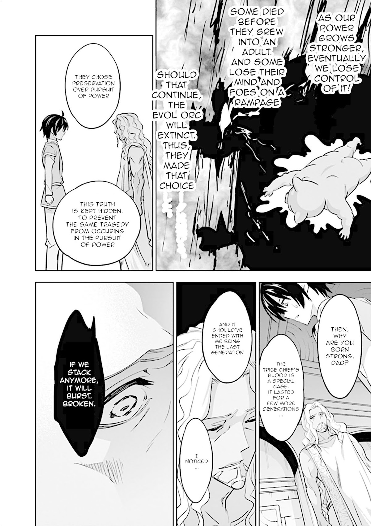 Shijou Saikyou Orc-san no Tanoshii Tanetsuke Harem Zukuri Chapter 6 page 9 - Chapter 6: Secret behind Ork's birth finally revealed!