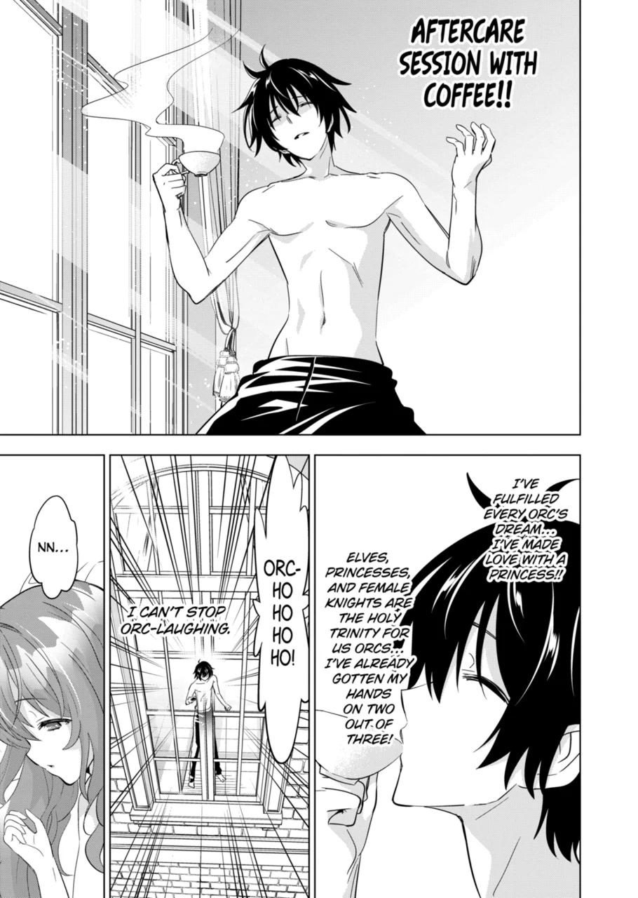 Shijou Saikyou Orc-san no Tanoshii Tanetsuke Harem Zukuri Chapter 61 page 3 - Chapter 61