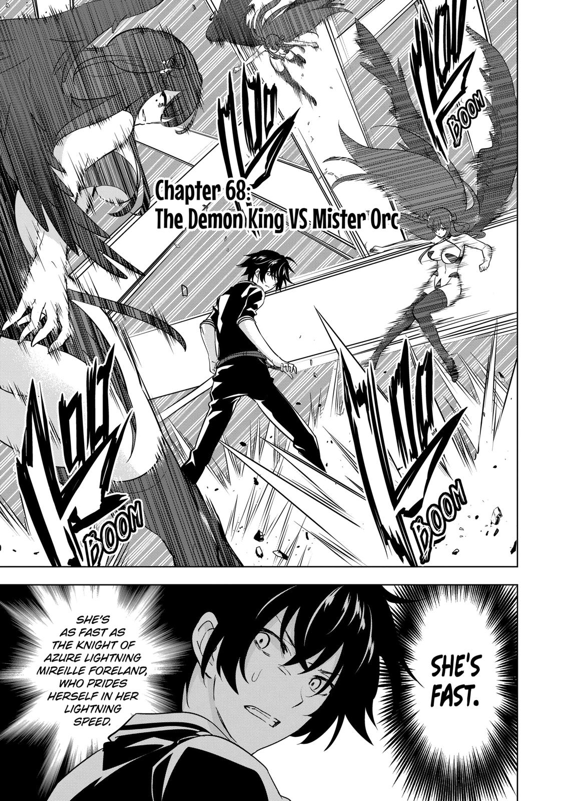 Shijou Saikyou Orc-san no Tanoshii Tanetsuke Harem Zukuri Chapter 68 page 1 - Chapter 68