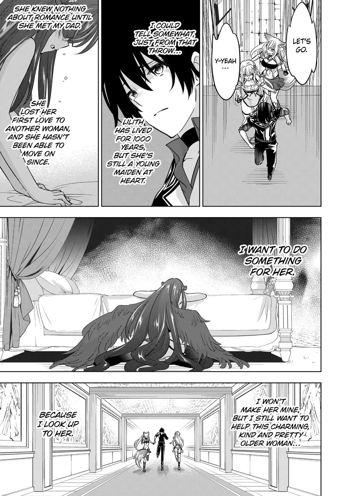 Shijou Saikyou Orc-san no Tanoshii Tanetsuke Harem Zukuri Chapter 69 page 13 - Chapter 69