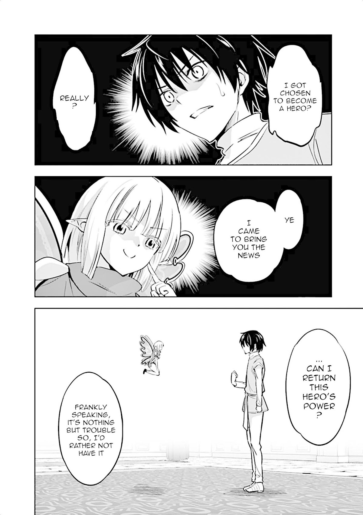 Shijou Saikyou Orc-san no Tanoshii Tanetsuke Harem Zukuri Chapter 7 page 3 - Chapter 7: Hero's power