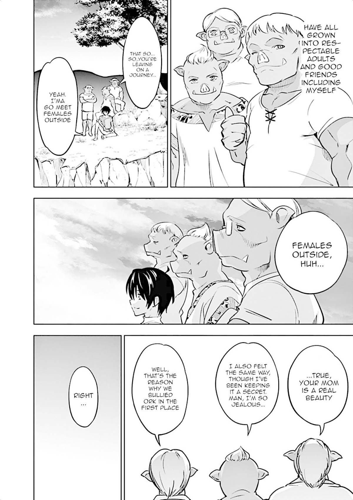 Shijou Saikyou Orc-san no Tanoshii Tanetsuke Harem Zukuri Chapter 7 page 5 - Chapter 7: Hero's power