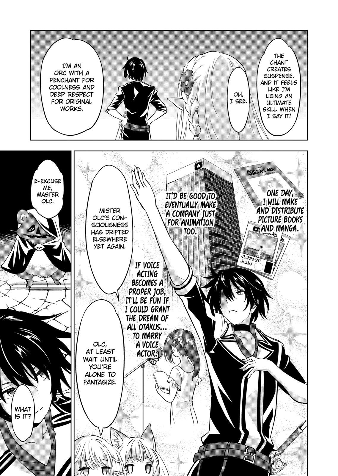 Shijou Saikyou Orc-san no Tanoshii Tanetsuke Harem Zukuri Chapter 71 page 10 - Chapter 71