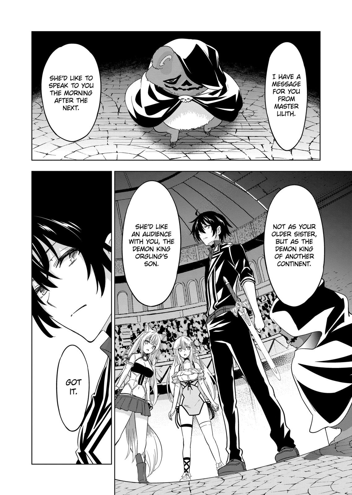 Shijou Saikyou Orc-san no Tanoshii Tanetsuke Harem Zukuri Chapter 71 page 11 - Chapter 71