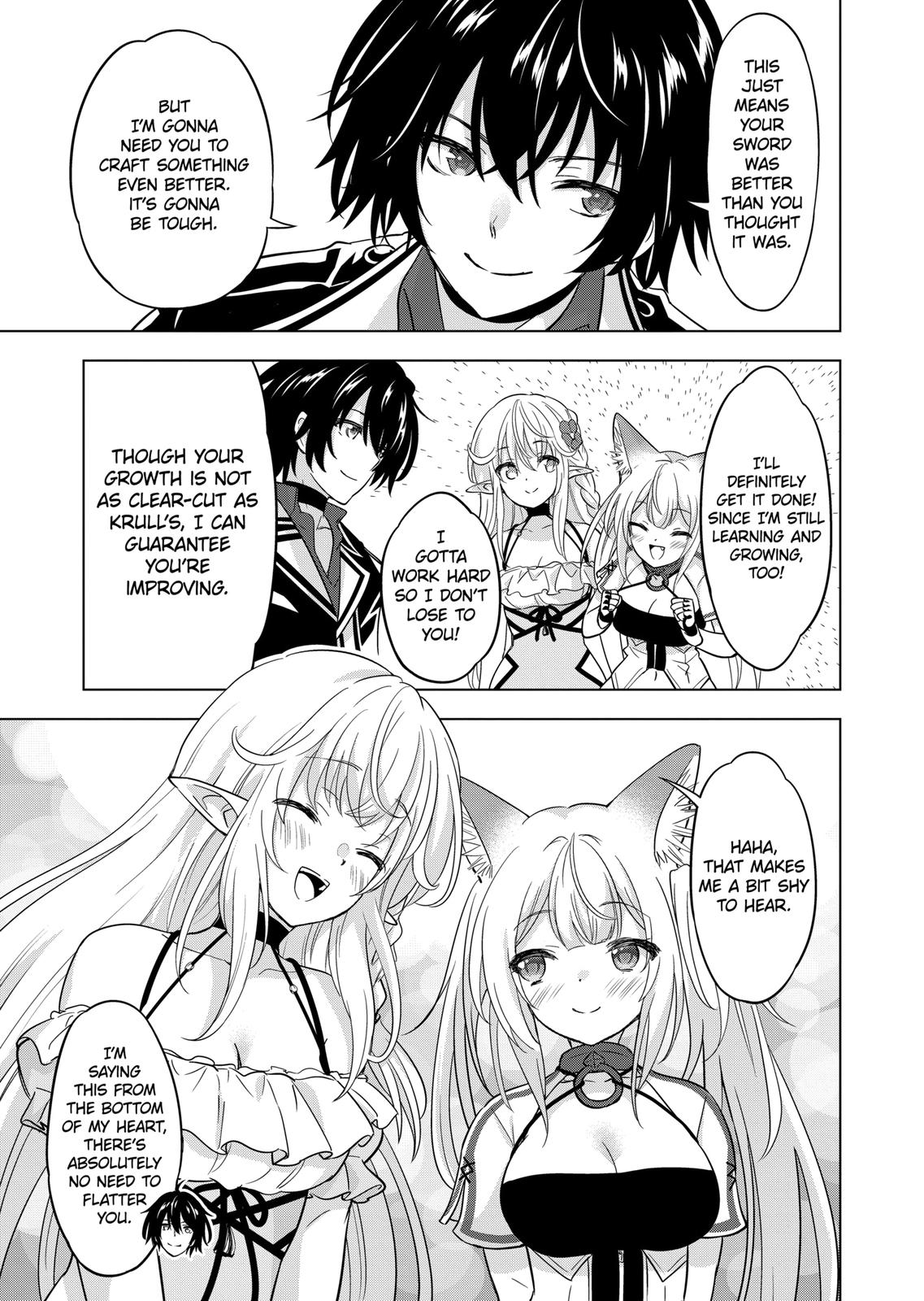 Shijou Saikyou Orc-san no Tanoshii Tanetsuke Harem Zukuri Chapter 71 page 3 - Chapter 71