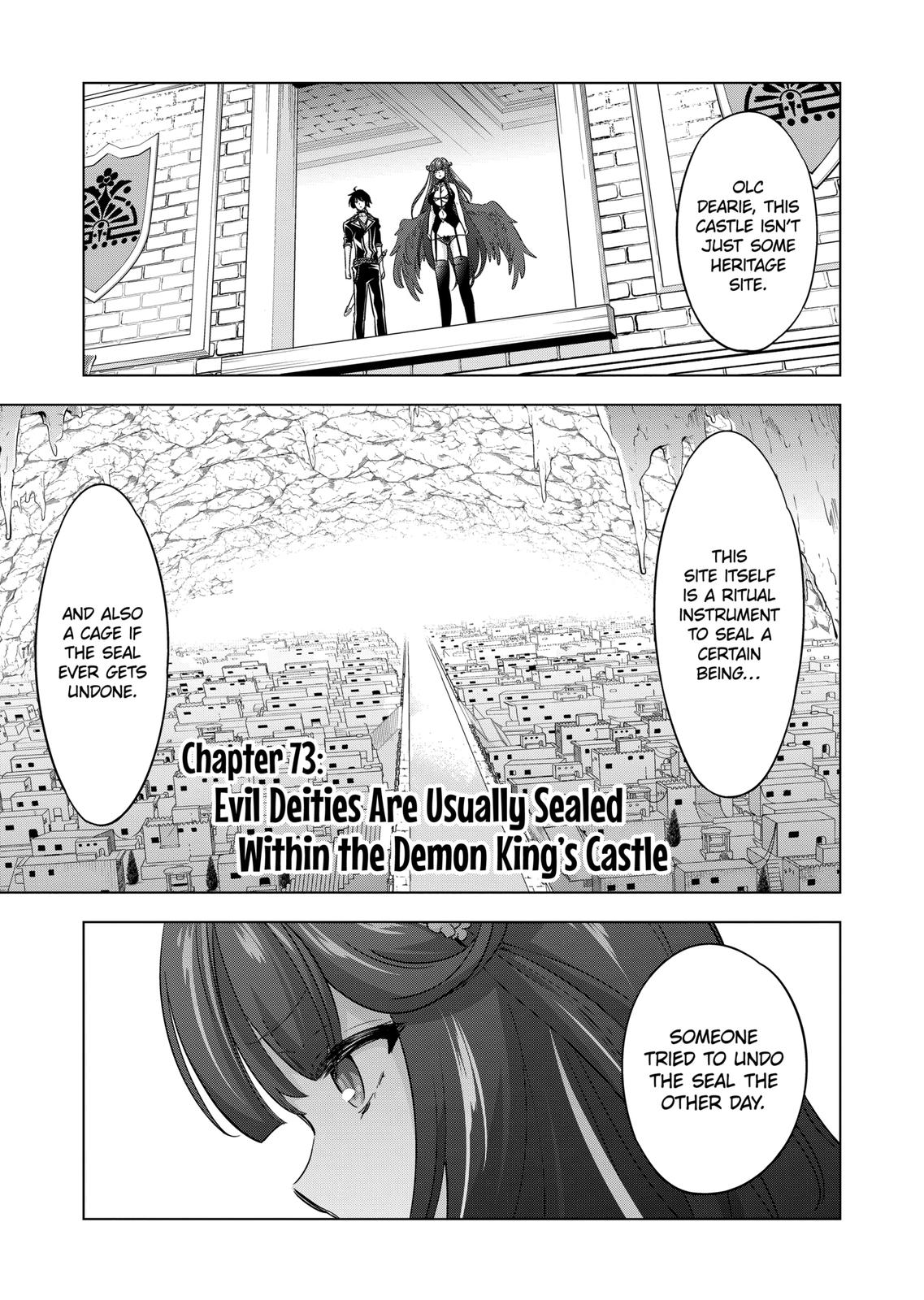 Shijou Saikyou Orc-san no Tanoshii Tanetsuke Harem Zukuri Chapter 73 page 1 - Chapter 73
