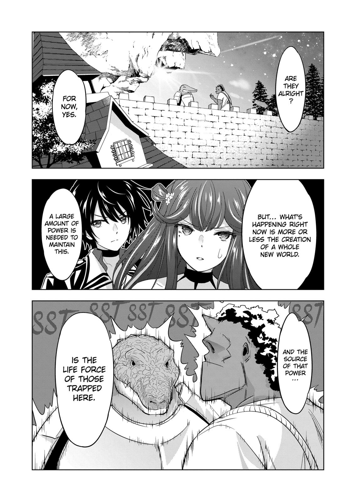 Shijou Saikyou Orc-san no Tanoshii Tanetsuke Harem Zukuri Chapter 73 page 12 - Chapter 73