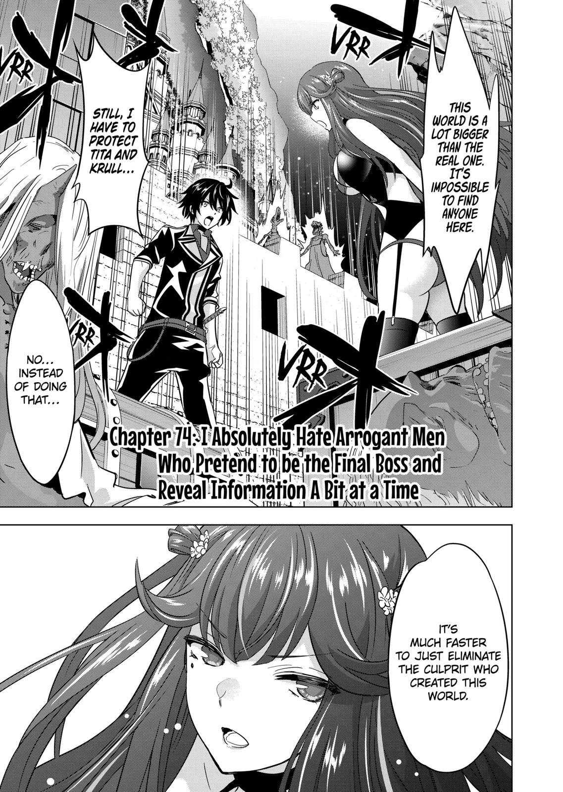Shijou Saikyou Orc-san no Tanoshii Tanetsuke Harem Zukuri Chapter 74 page 1 - Chapter 74