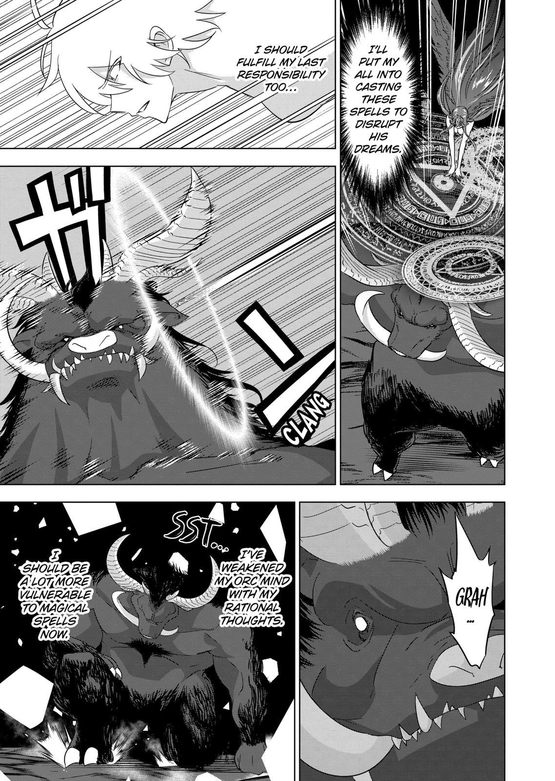 Shijou Saikyou Orc-san no Tanoshii Tanetsuke Harem Zukuri Chapter 77 page 17 - Chapter 77