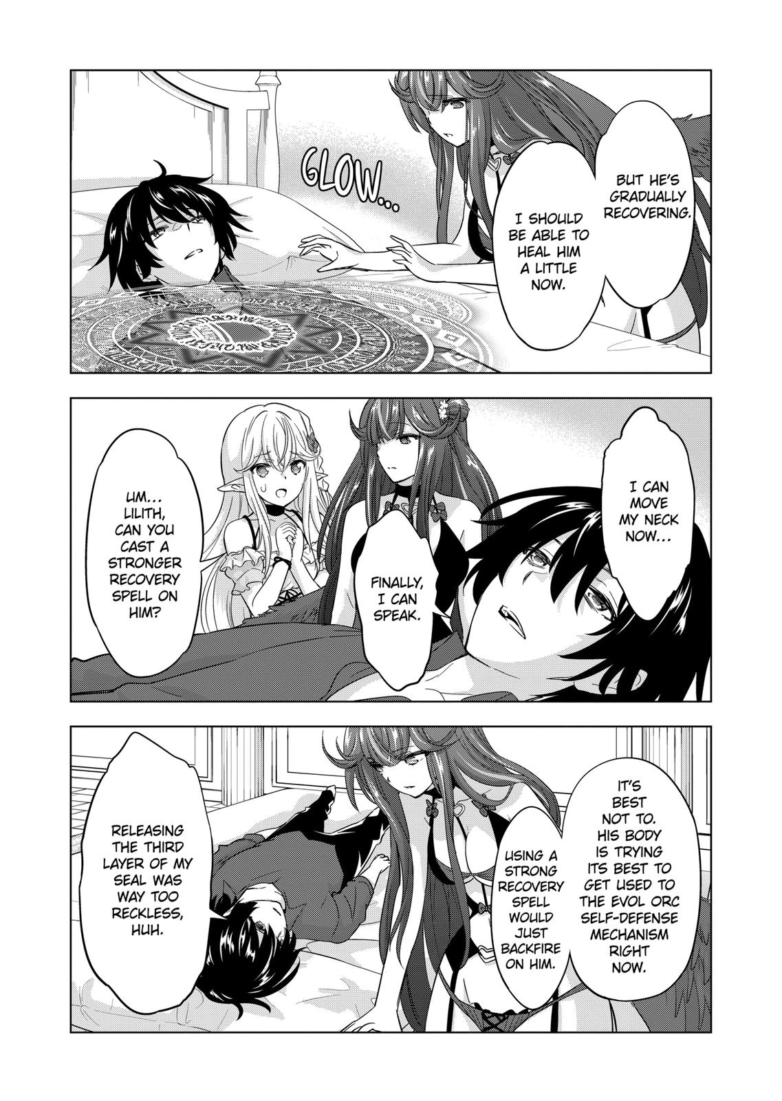 Shijou Saikyou Orc-san no Tanoshii Tanetsuke Harem Zukuri Chapter 79 page 3 - Chapter 79
