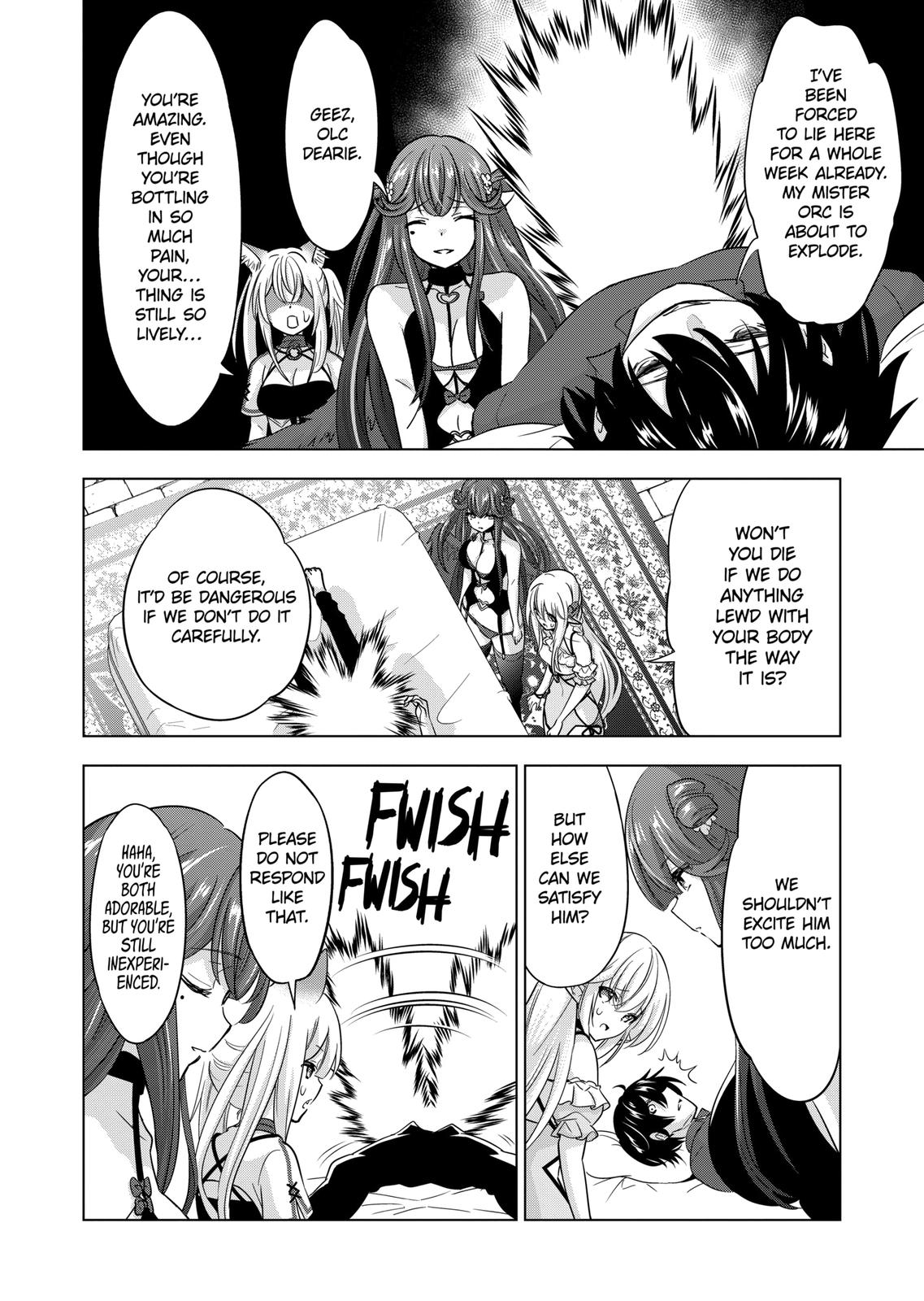 Shijou Saikyou Orc-san no Tanoshii Tanetsuke Harem Zukuri Chapter 79 page 6 - Chapter 79