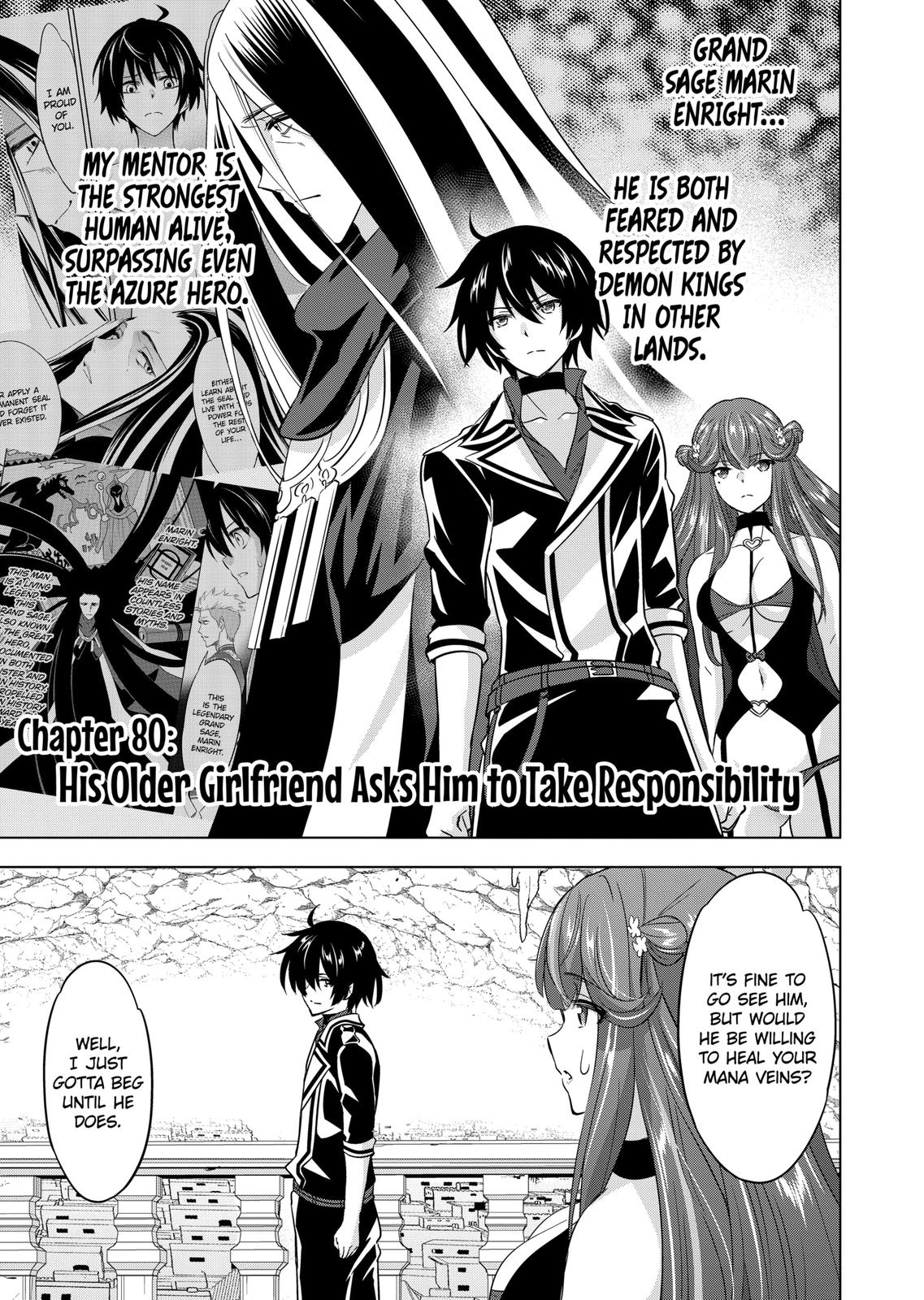 Shijou Saikyou Orc-san no Tanoshii Tanetsuke Harem Zukuri Chapter 80 page 1 - Chapter 80