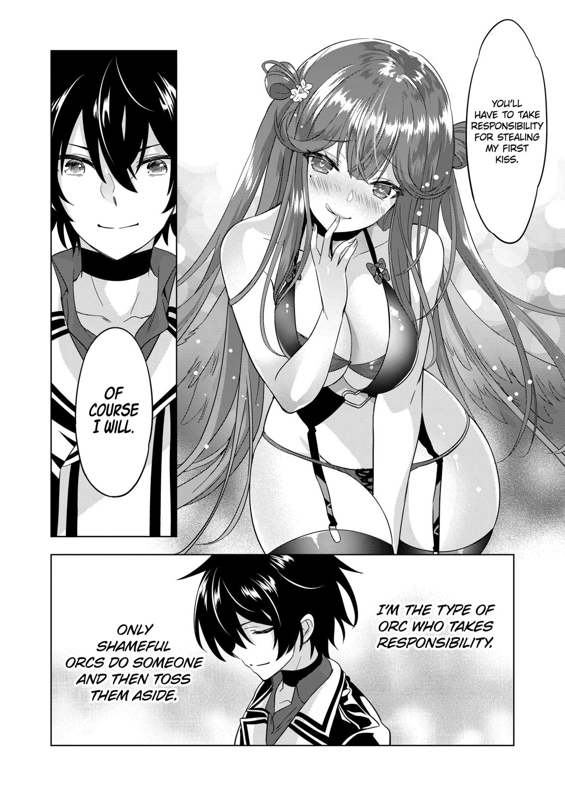Shijou Saikyou Orc-san no Tanoshii Tanetsuke Harem Zukuri Chapter 80 page 8 - Chapter 80