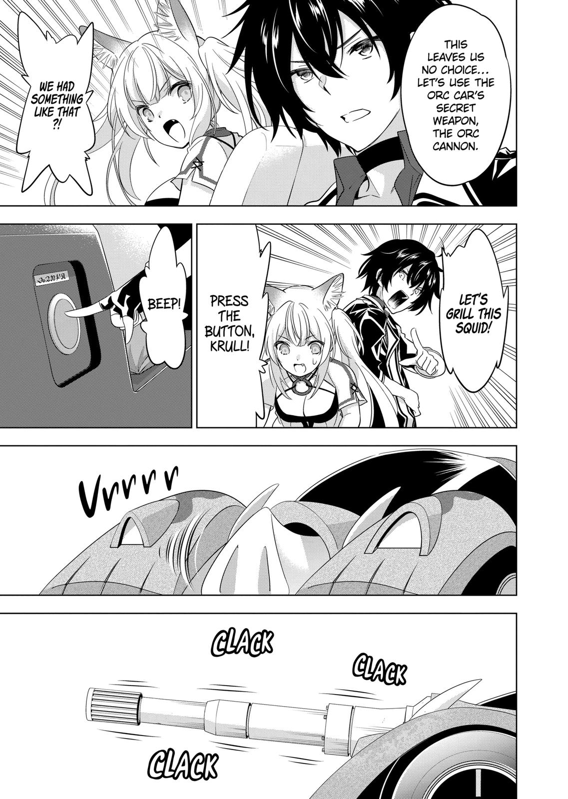 Shijou Saikyou Orc-san no Tanoshii Tanetsuke Harem Zukuri Chapter 81 page 9 - Chapter 81