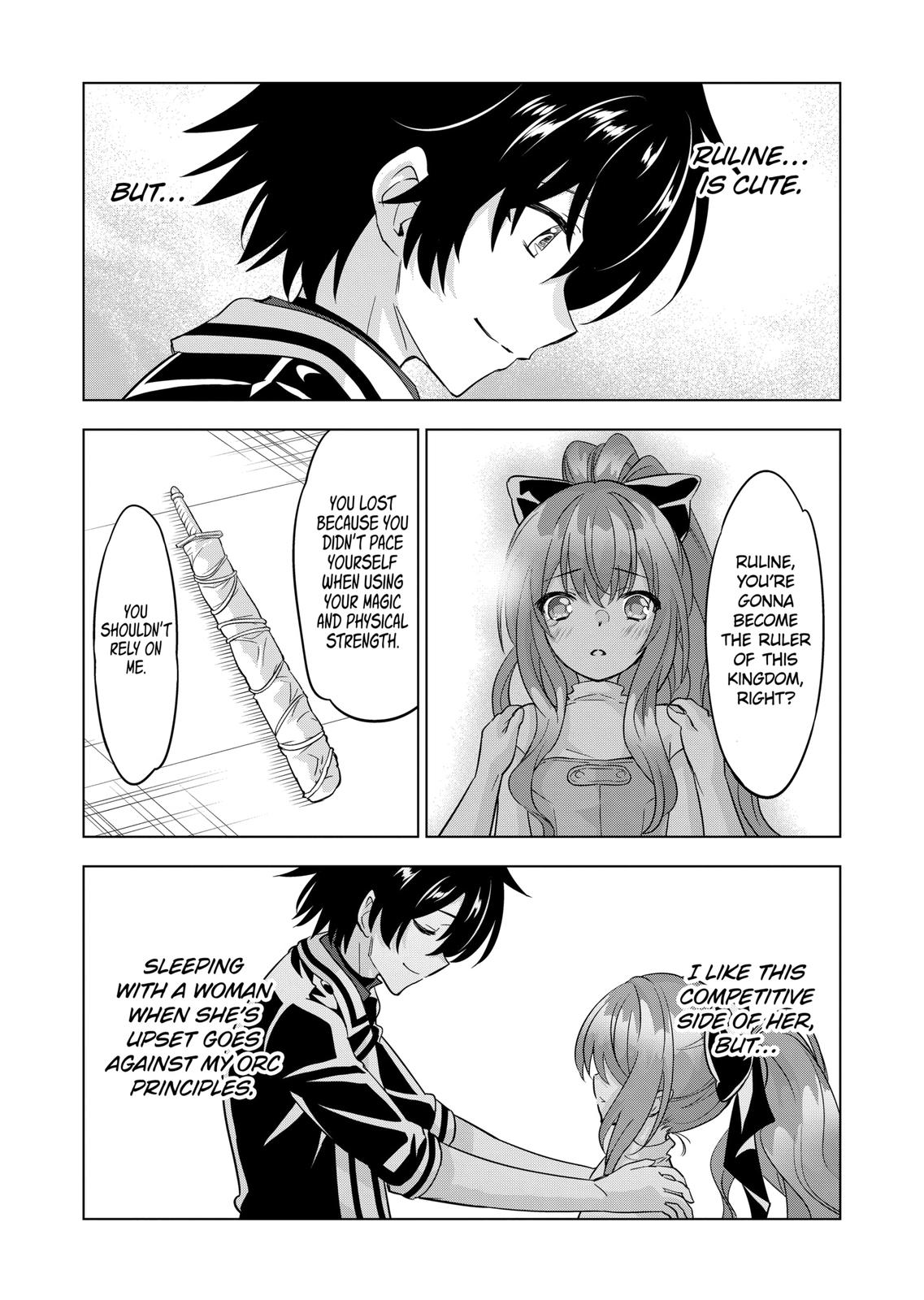 Shijou Saikyou Orc-san no Tanoshii Tanetsuke Harem Zukuri Chapter 88.1 page 5 - Chapter 88.1