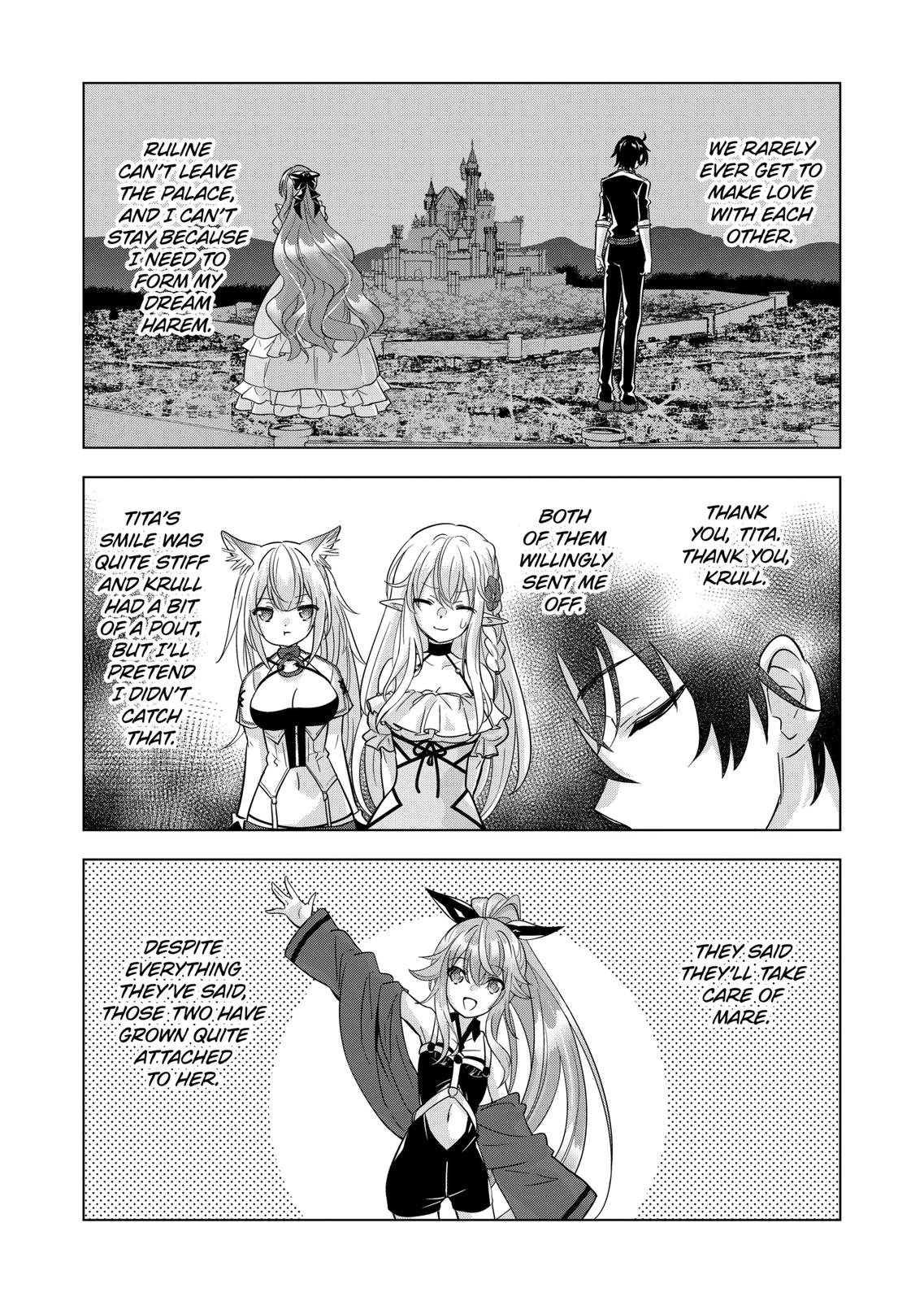 Shijou Saikyou Orc-san no Tanoshii Tanetsuke Harem Zukuri Chapter 89 page 2 - Chapter 89