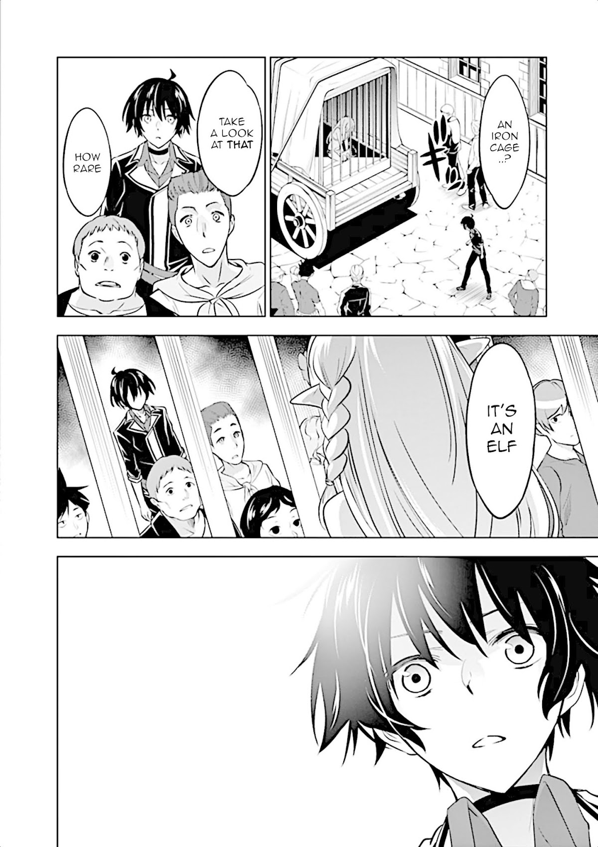 Shijou Saikyou Orc-san no Tanoshii Tanetsuke Harem Zukuri Chapter 9 page 10 - Chapter 9: Yeah. First harem member got to be elf