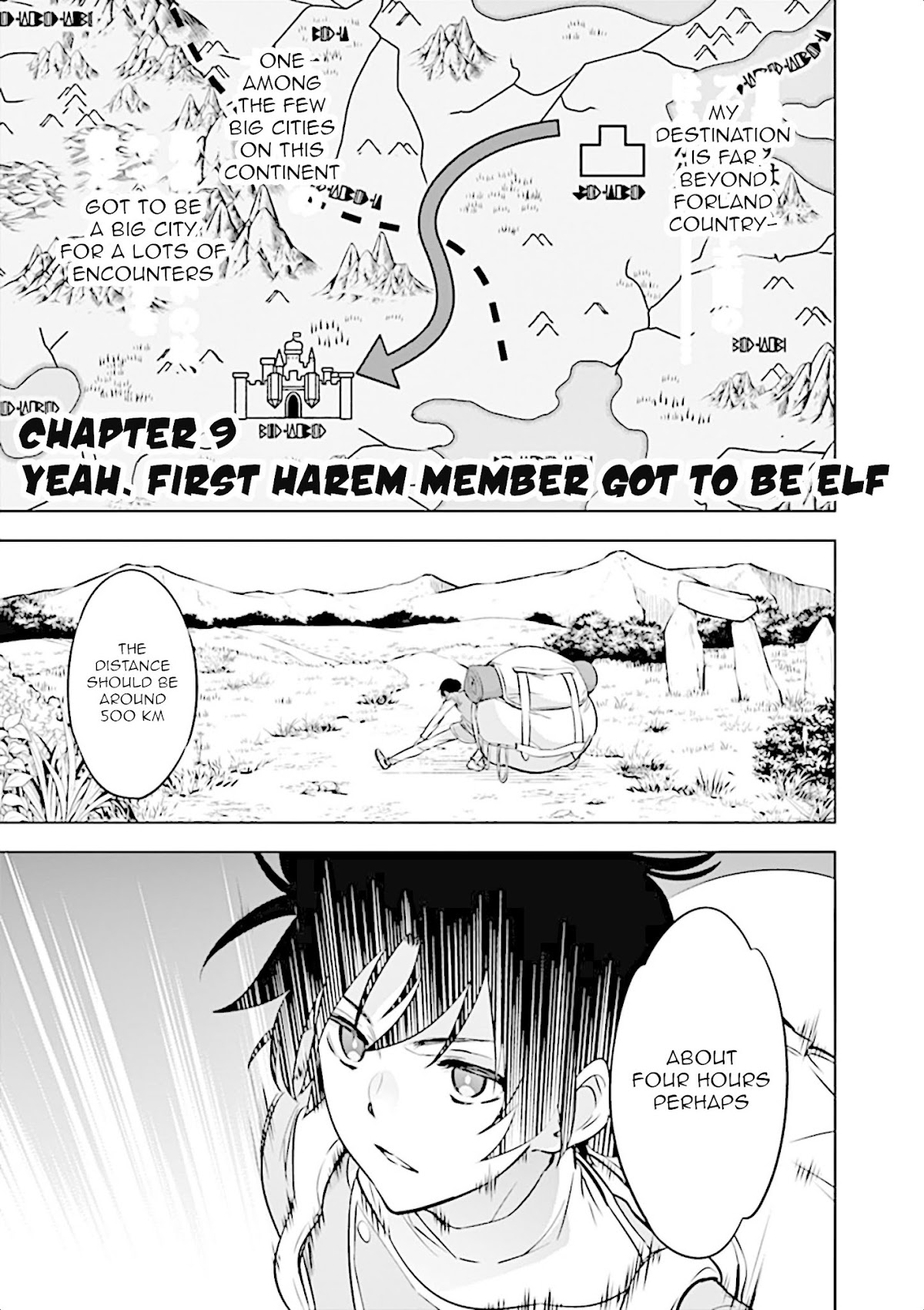 Shijou Saikyou Orc-san no Tanoshii Tanetsuke Harem Zukuri Chapter 9 page 2 - Chapter 9: Yeah. First harem member got to be elf