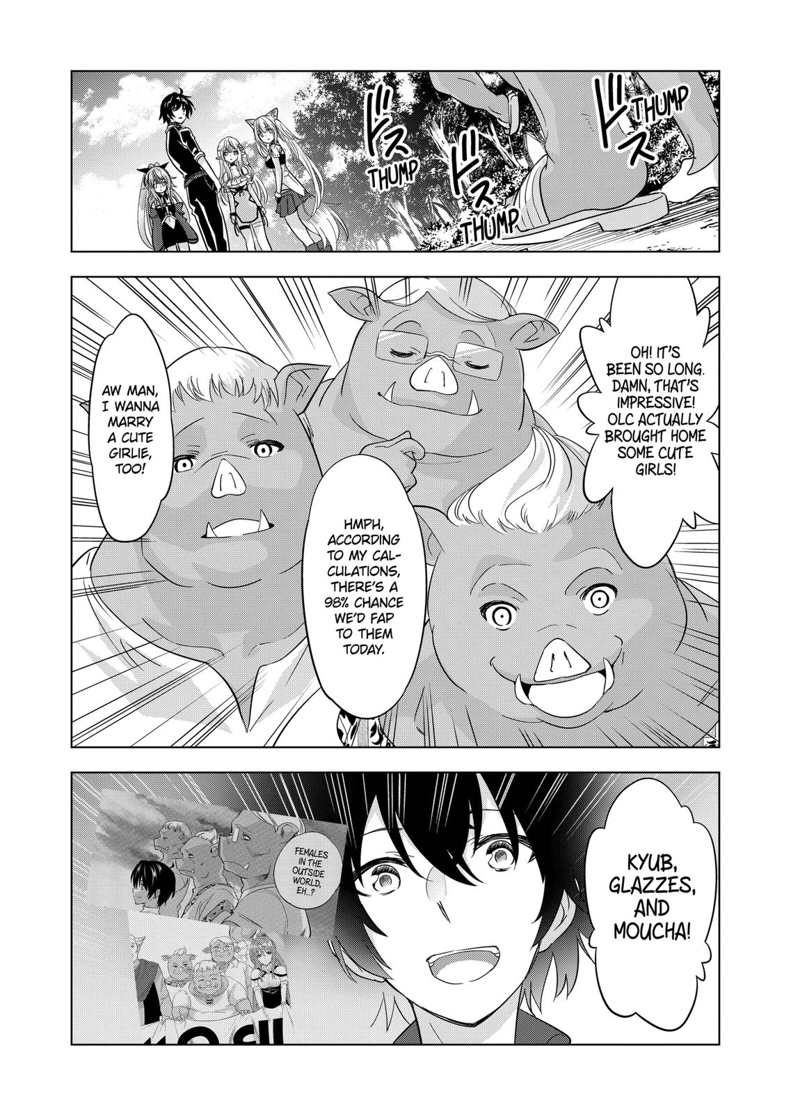 Shijou Saikyou Orc-san no Tanoshii Tanetsuke Harem Zukuri Chapter 91 page 10 - Chapter 91