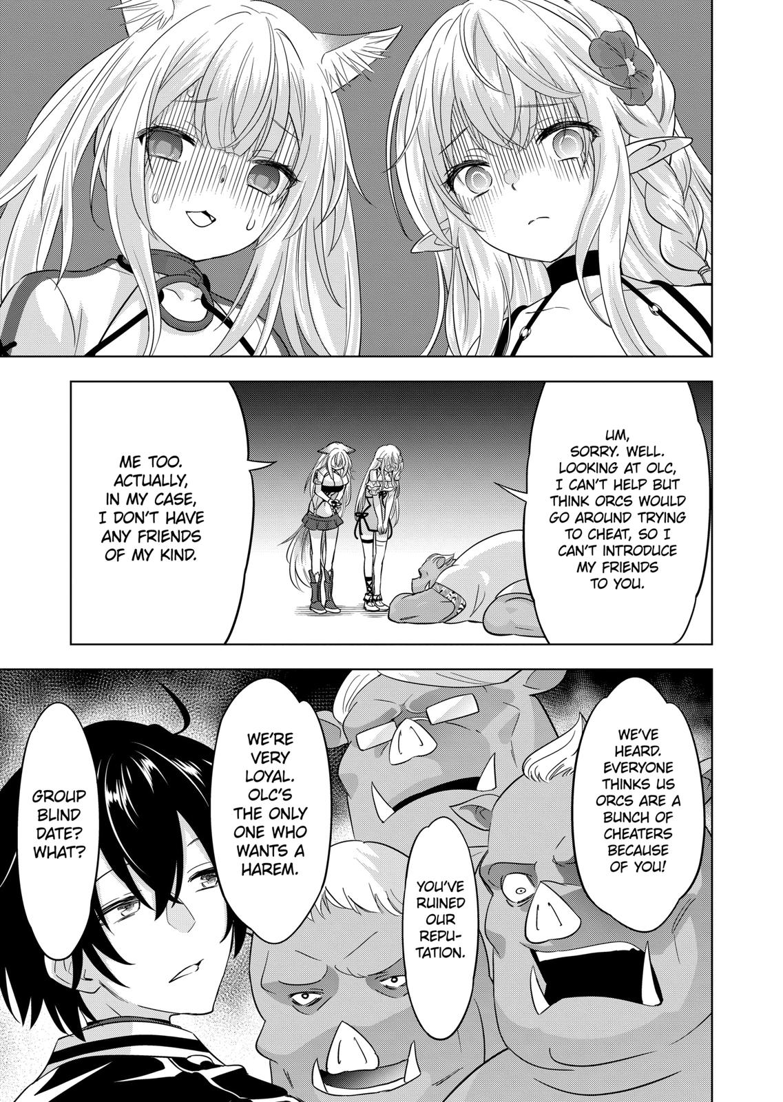 Shijou Saikyou Orc-san no Tanoshii Tanetsuke Harem Zukuri Chapter 91 page 13 - Chapter 91