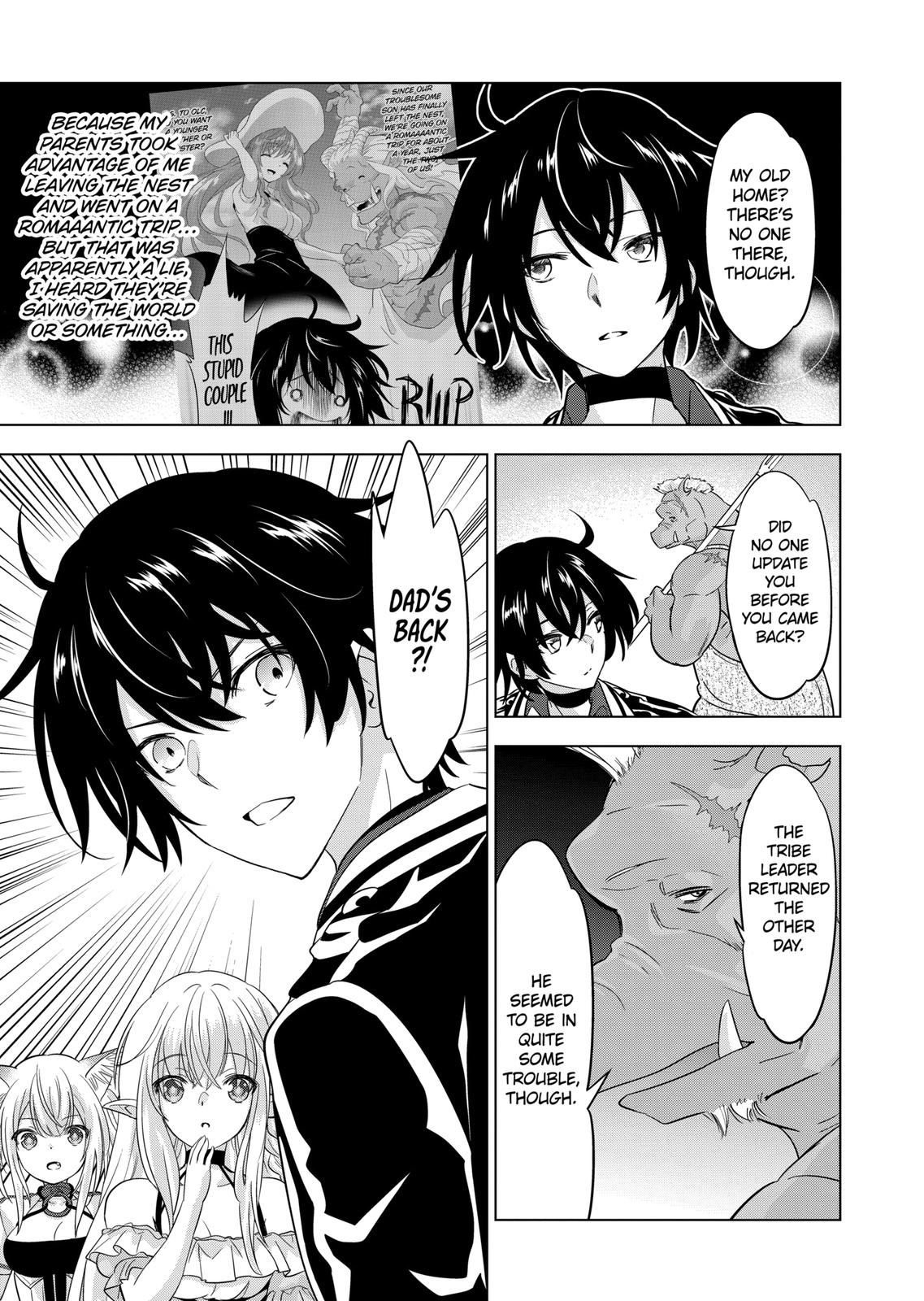 Shijou Saikyou Orc-san no Tanoshii Tanetsuke Harem Zukuri Chapter 91 page 21 - Chapter 91