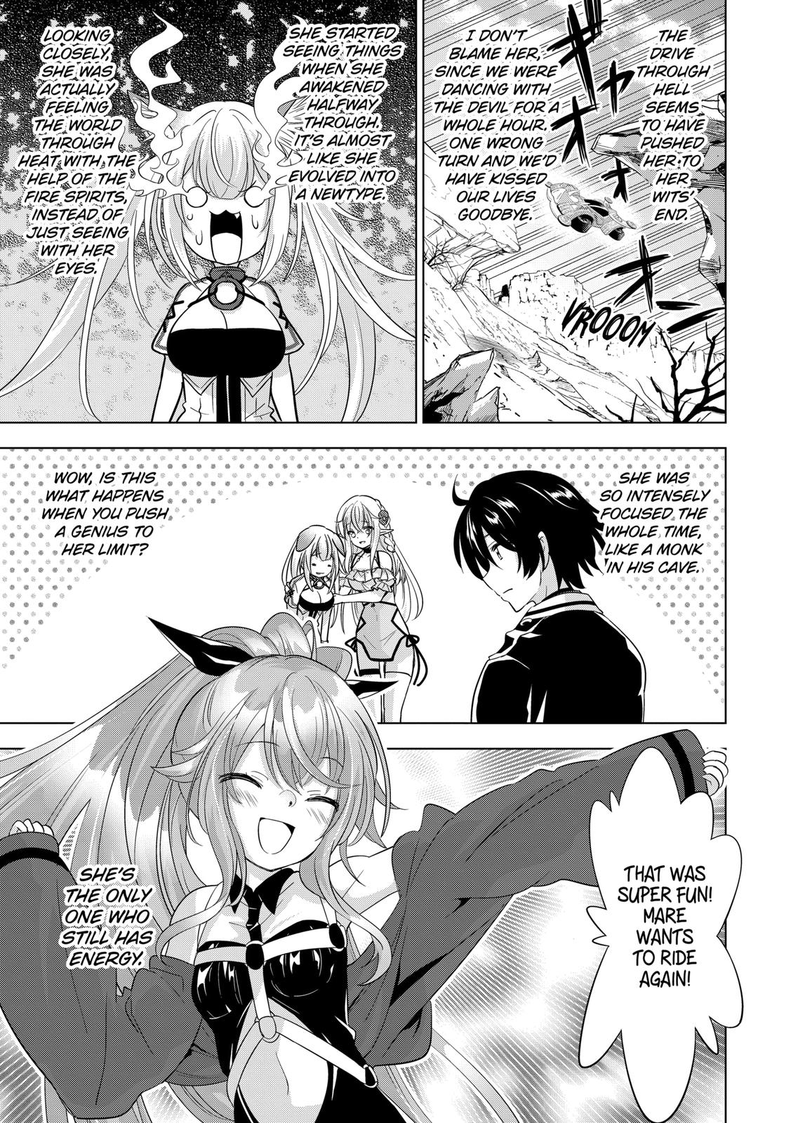 Shijou Saikyou Orc-san no Tanoshii Tanetsuke Harem Zukuri Chapter 91 page 3 - Chapter 91