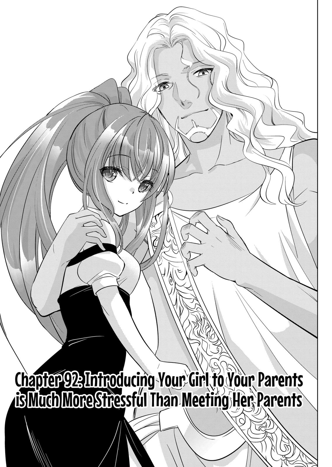 Shijou Saikyou Orc-san no Tanoshii Tanetsuke Harem Zukuri Chapter 92 page 1 - Chapter 92