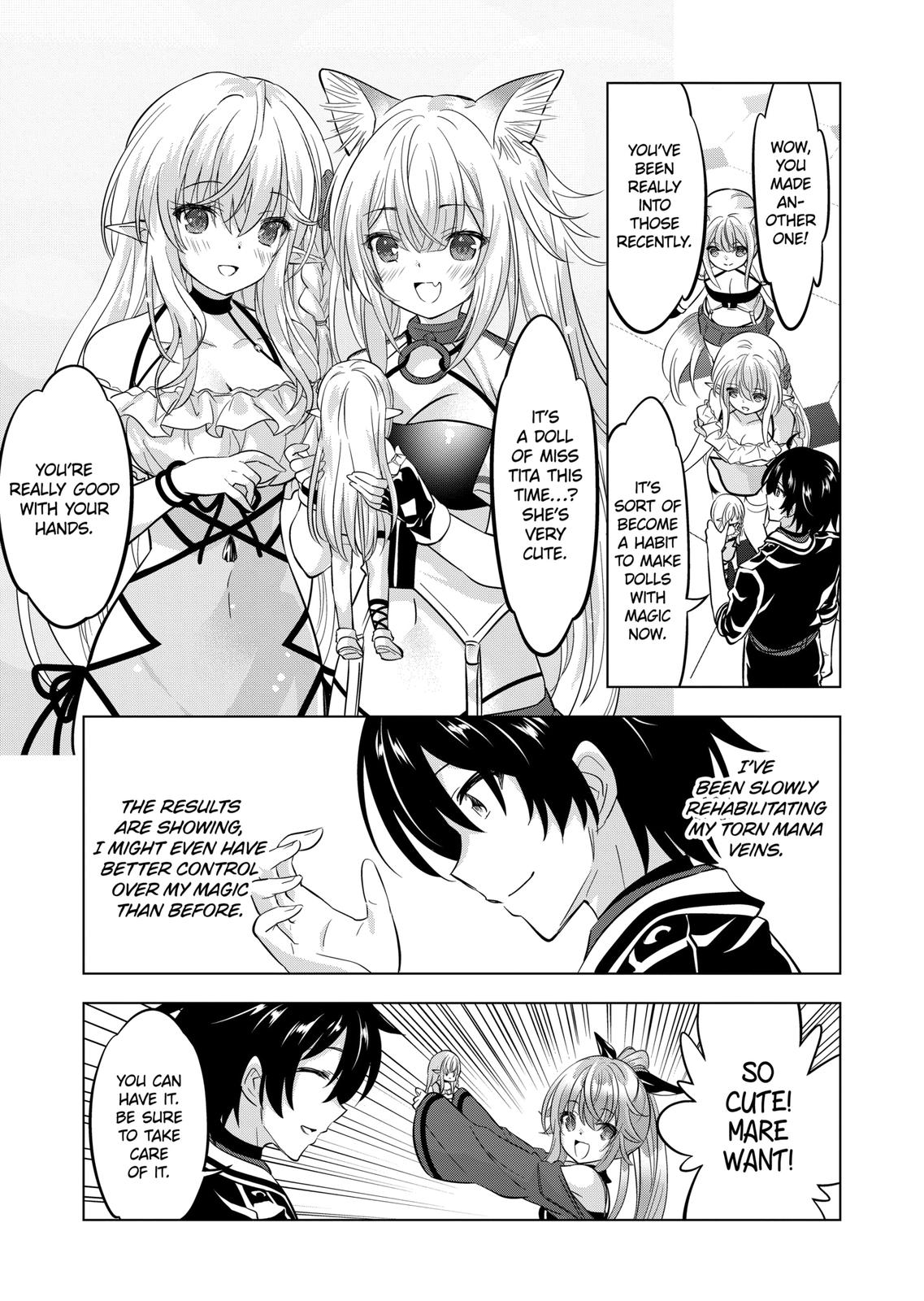 Shijou Saikyou Orc-san no Tanoshii Tanetsuke Harem Zukuri Chapter 95 page 8 - Chapter 95