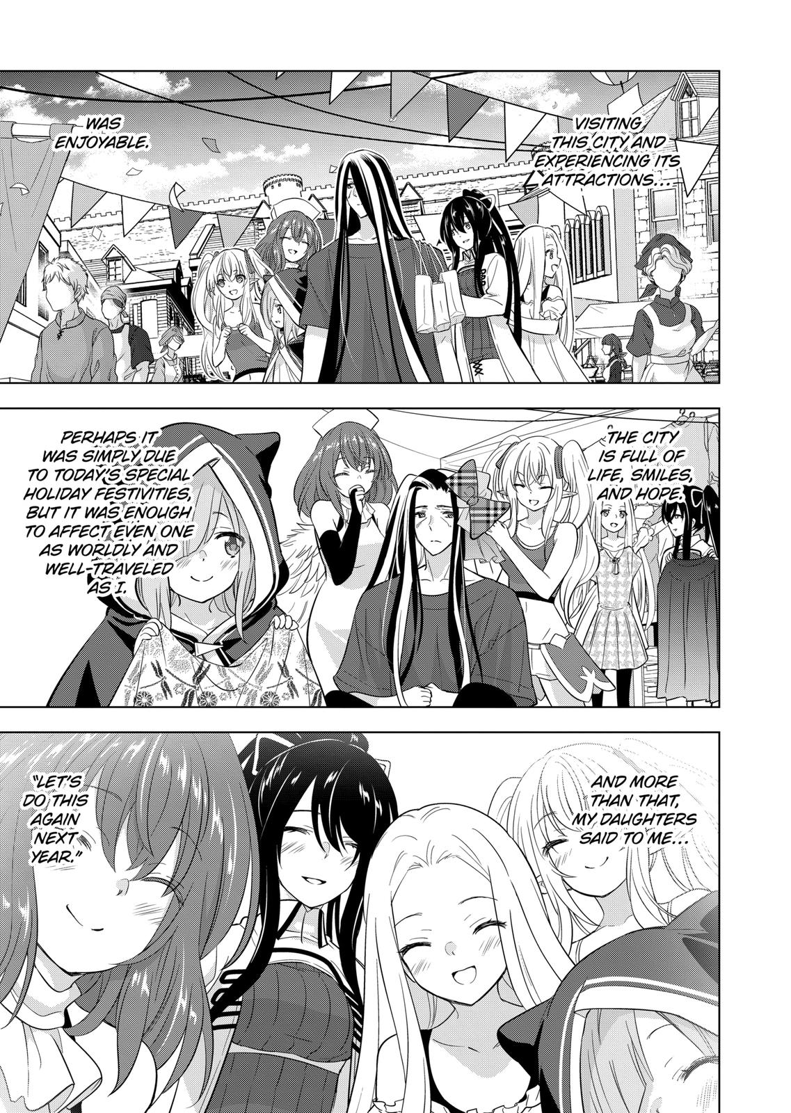 Shijou Saikyou Orc-san no Tanoshii Tanetsuke Harem Zukuri Chapter 99 page 7 - Chapter 99