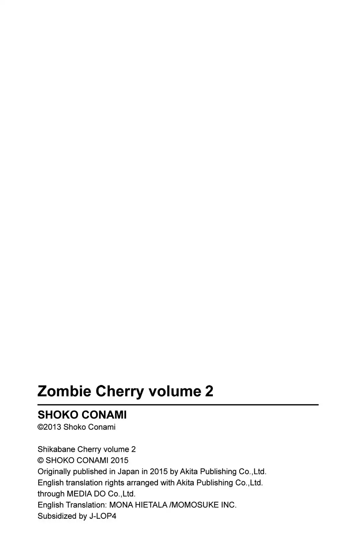 Shikabane Cherry Chapter 10 page 38 - Chapter 10: Vol.2 #10