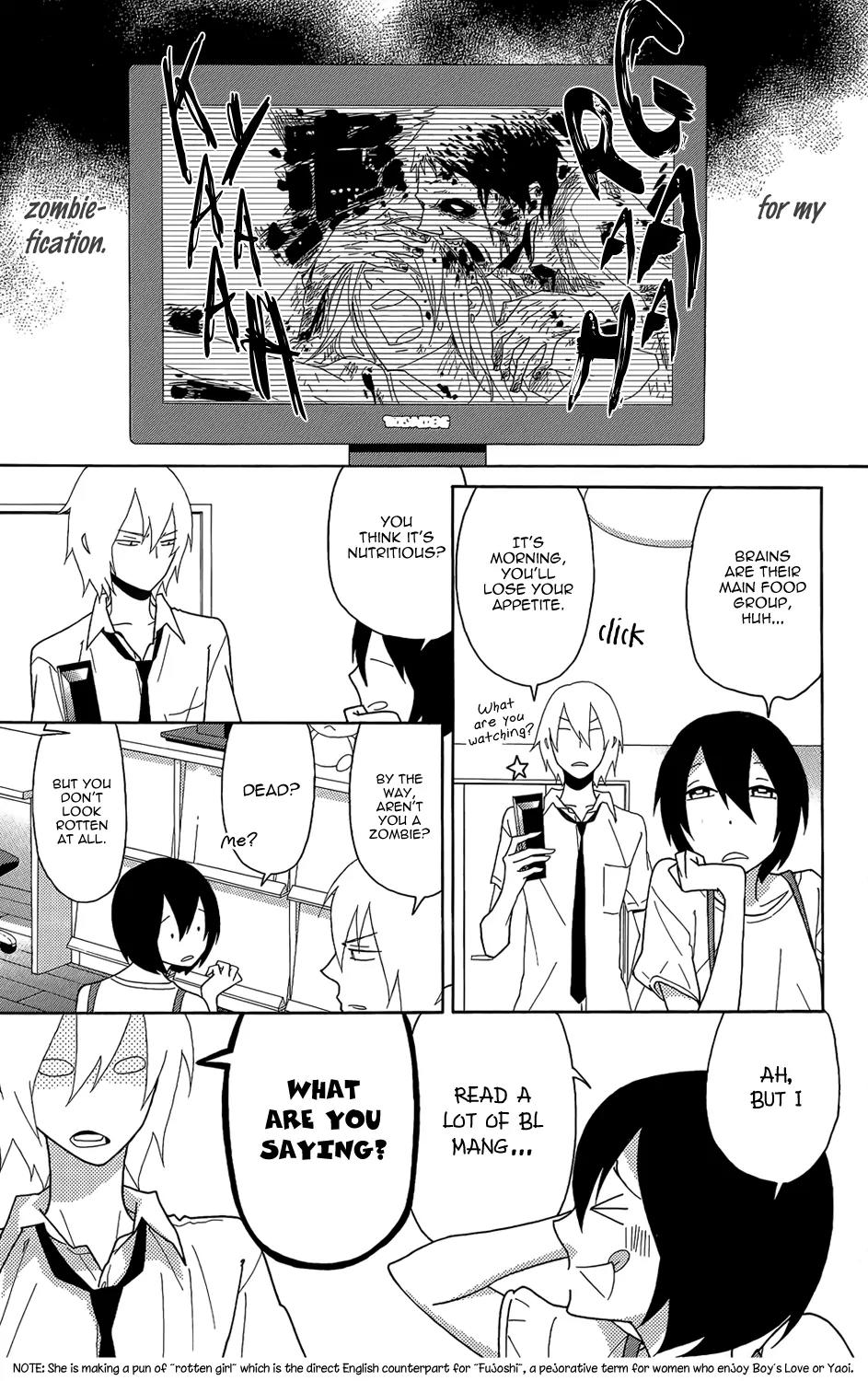 Shikabane Cherry Chapter 2 page 5 - Chapter 2