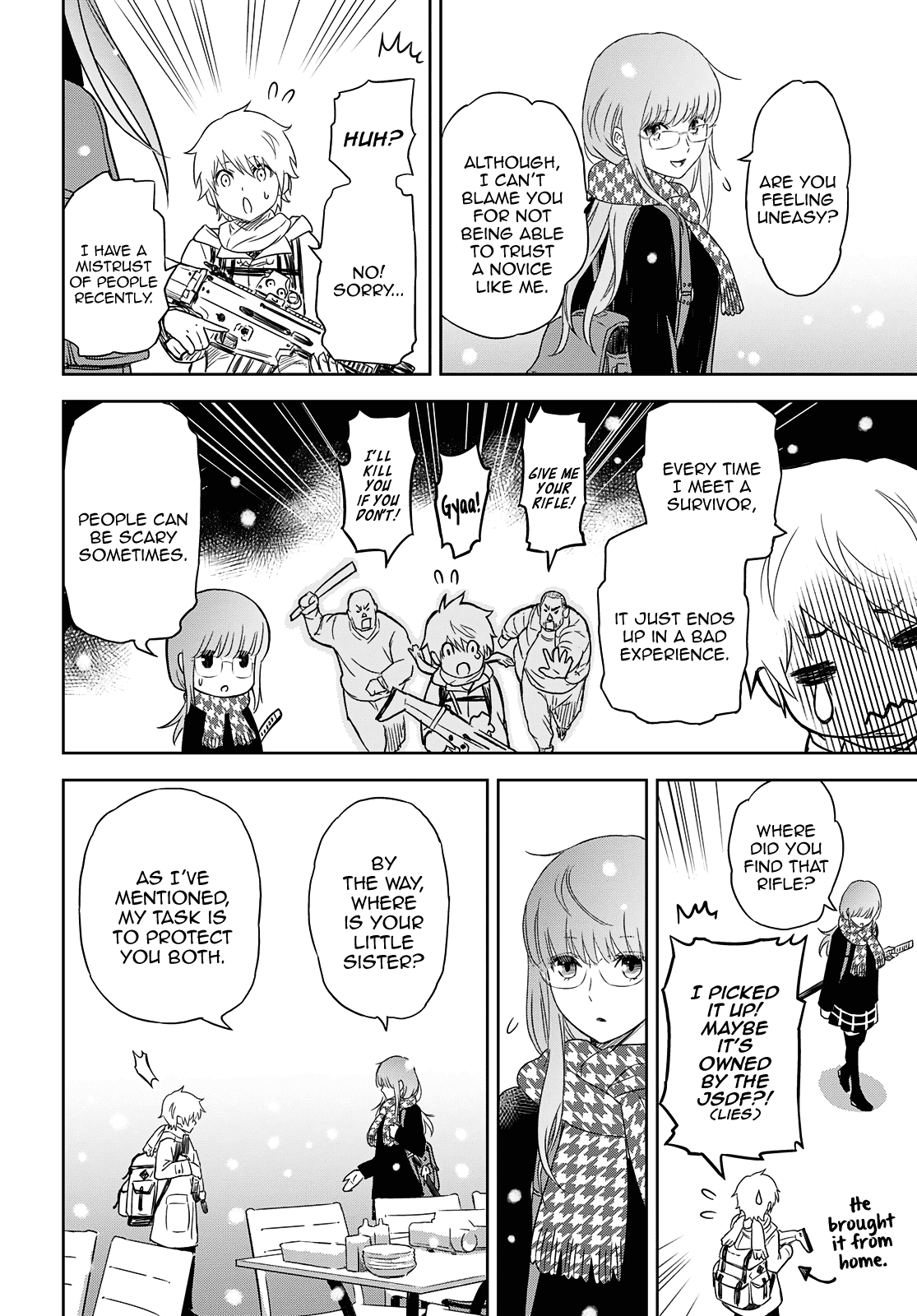 Shikabane-Gatana Chapter 1 page 21 - Chapter 1