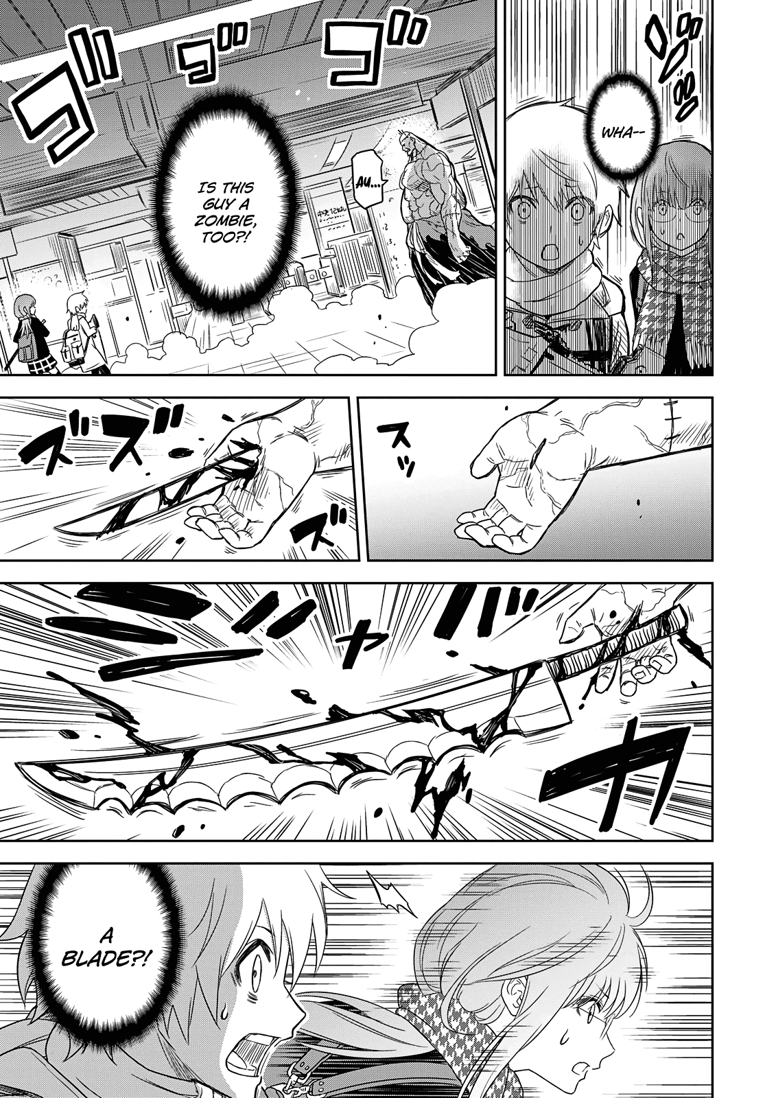 Shikabane-Gatana Chapter 1 page 28 - Chapter 1
