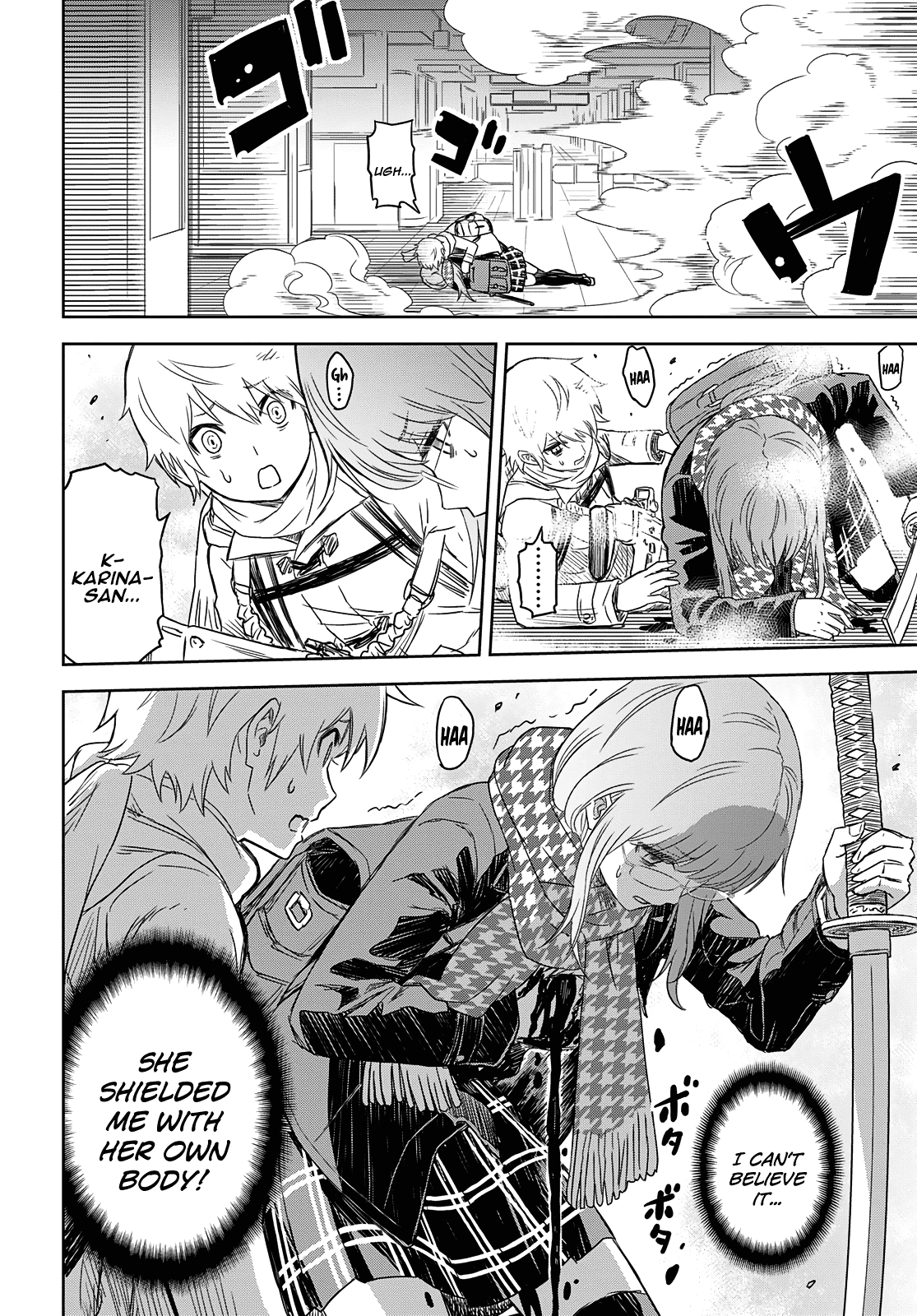 Shikabane-Gatana Chapter 1 page 37 - Chapter 1