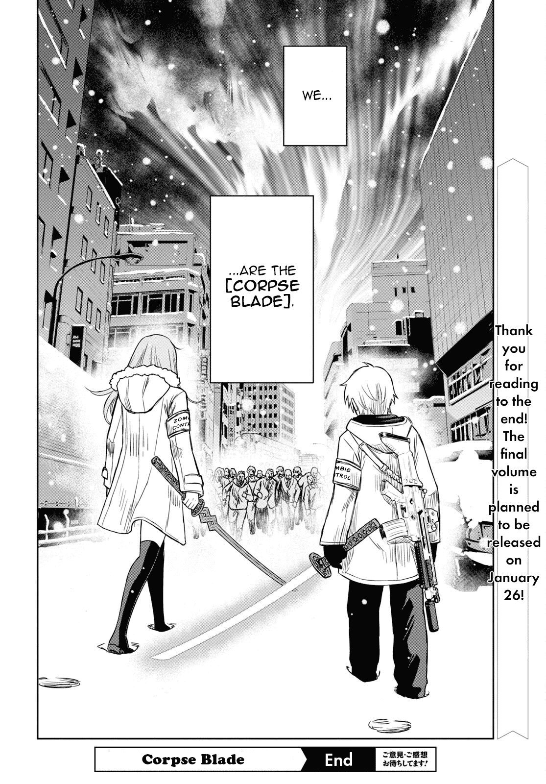 Shikabane-Gatana Chapter 17.2 page 20 - Chapter 17.2 [END]